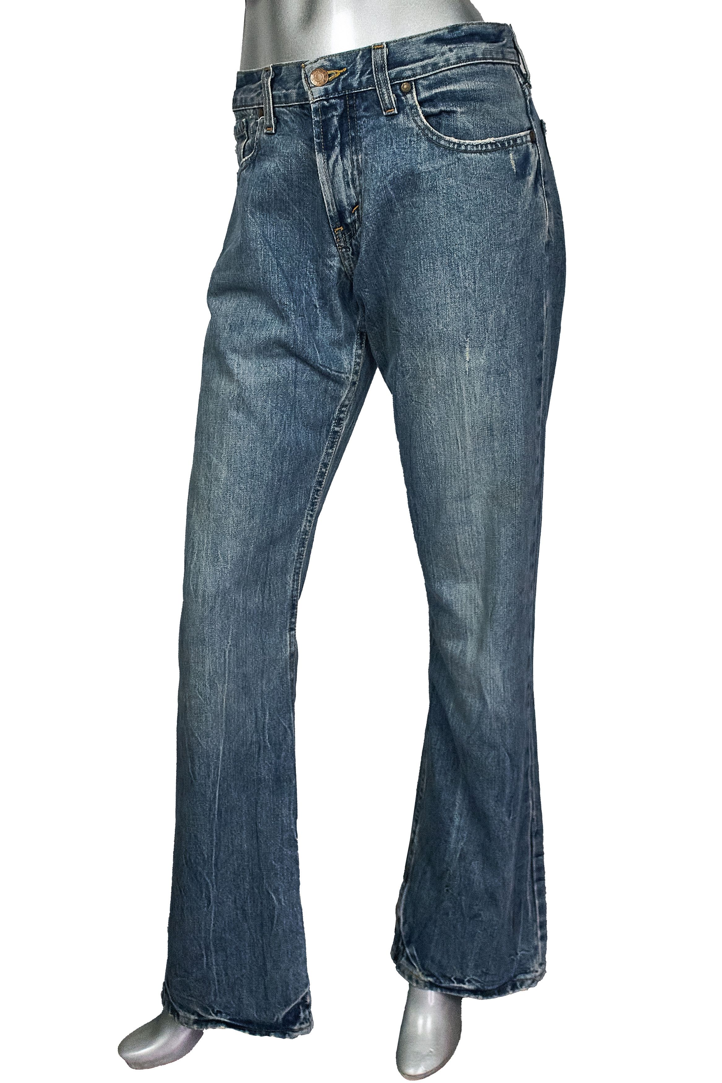 Levi's × Levi's Made & Crafted × Levi's Vintage Clothing Y2K Levis women's vintage flared jeans, Levi's denim Size 30" / US 8 / IT 44 - 2 Thumbnail