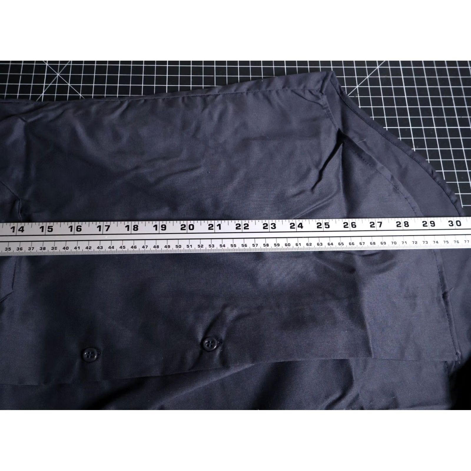 Vintage Big Mac Shirt Men M Dark Blue / Gray Twill Oxhide Unworn VTG Size US M / EU 48-50 / 2 - 7 Thumbnail