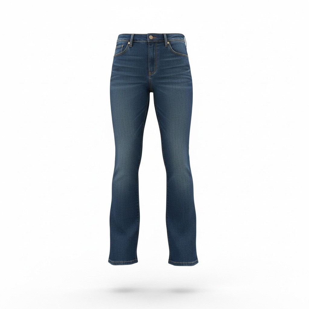 American Eagle Outfitters American Eagle Womens 14 Next Level Stretch Bootcut Jeans Size 36" / US 14 / IT 50 - 1 Thumbnail