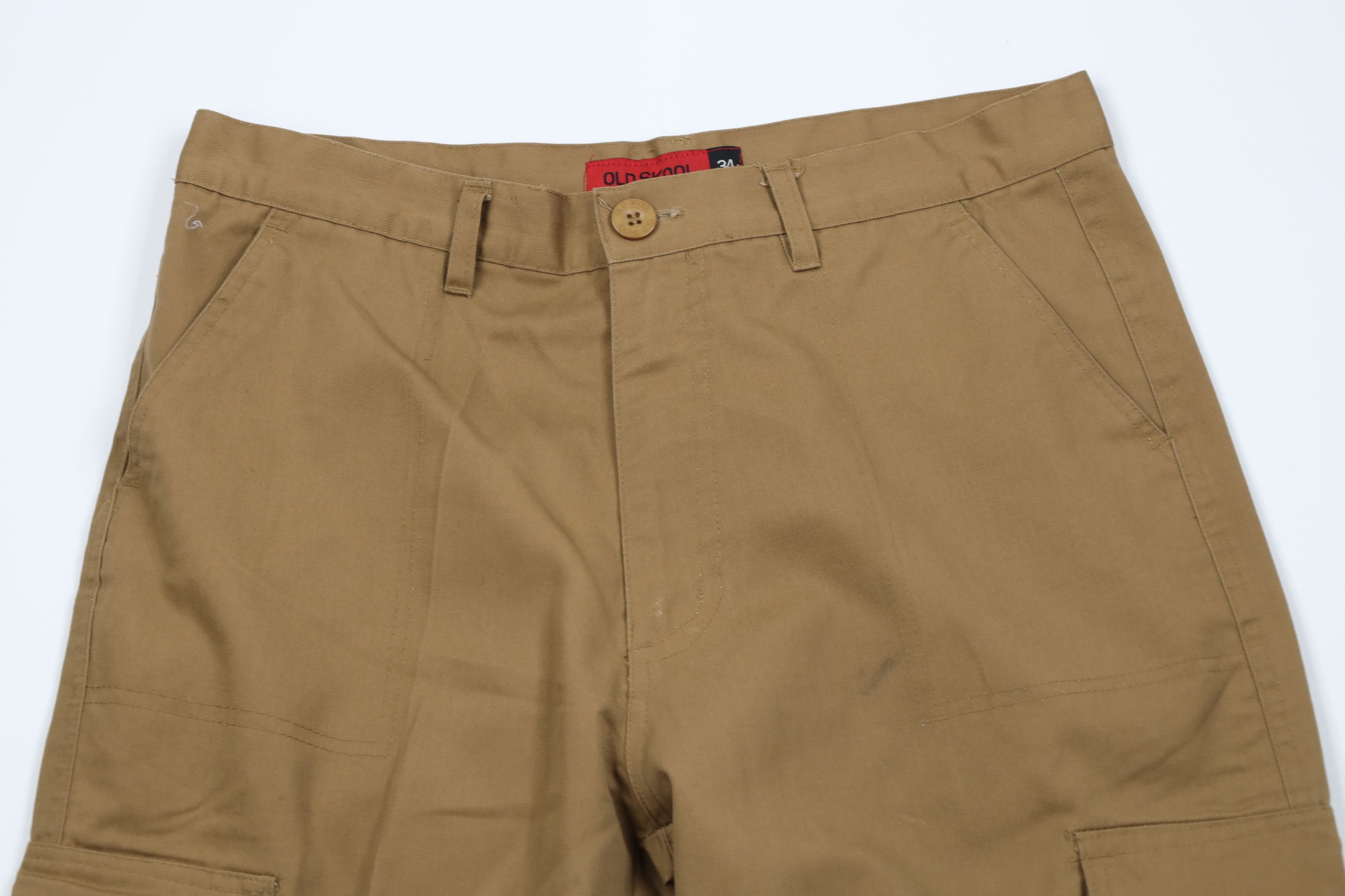 Vintage Vintage 90s Y2K Streetwear Wide Leg Skateboard Cargo Pants Size US 34 / EU 50 - 2 Thumbnail