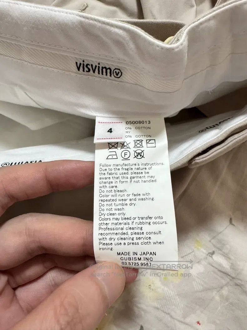Visvim Visvim size 4 23ss chino pants Size US 30 / EU 46 - 4 Thumbnail