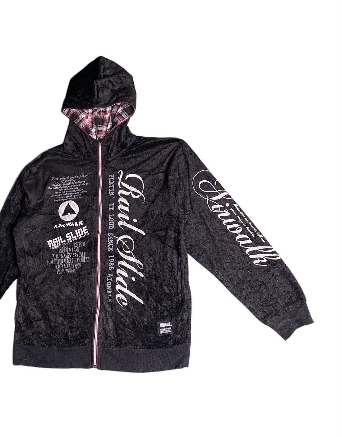Airwalk × Japanese Brand Airwalk Board Wear Fleece zipper Hoodies Size US L / EU 52-54 / 3 - 2 Thumbnail