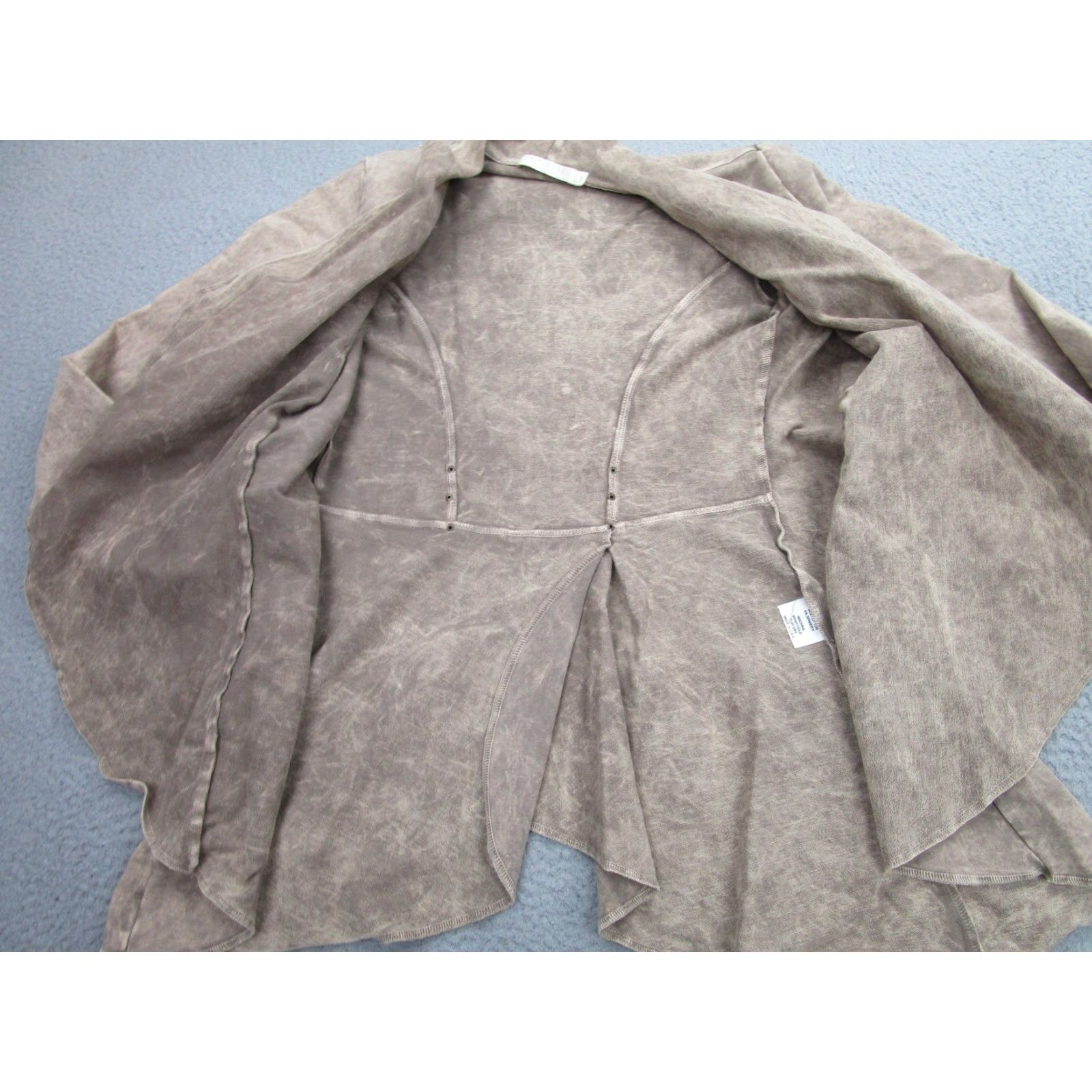 Vintage VINTAGE Testimony Los Angeles Jacket Womens Small Brown French Terry Whimsigoth Victorian Size S / US 4 / IT 40 - 5 Thumbnail