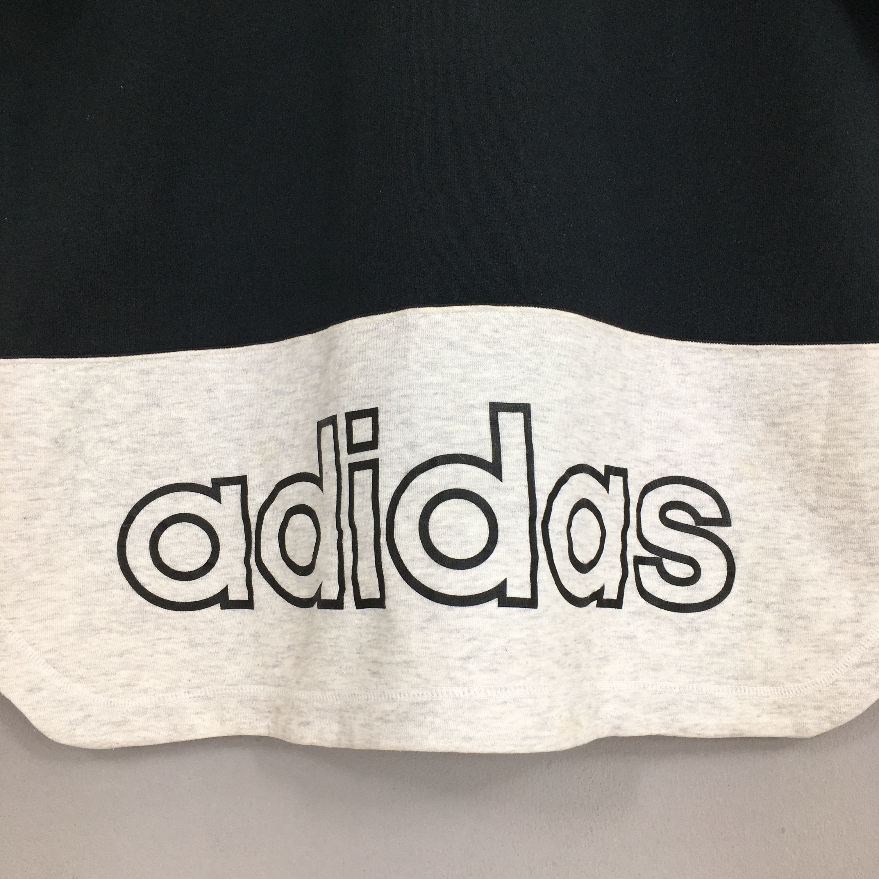Adidas Vintage 80's Adidas Trefoil Sweatshirt Large Size US L / EU 52-54 / 3 - 8 Thumbnail