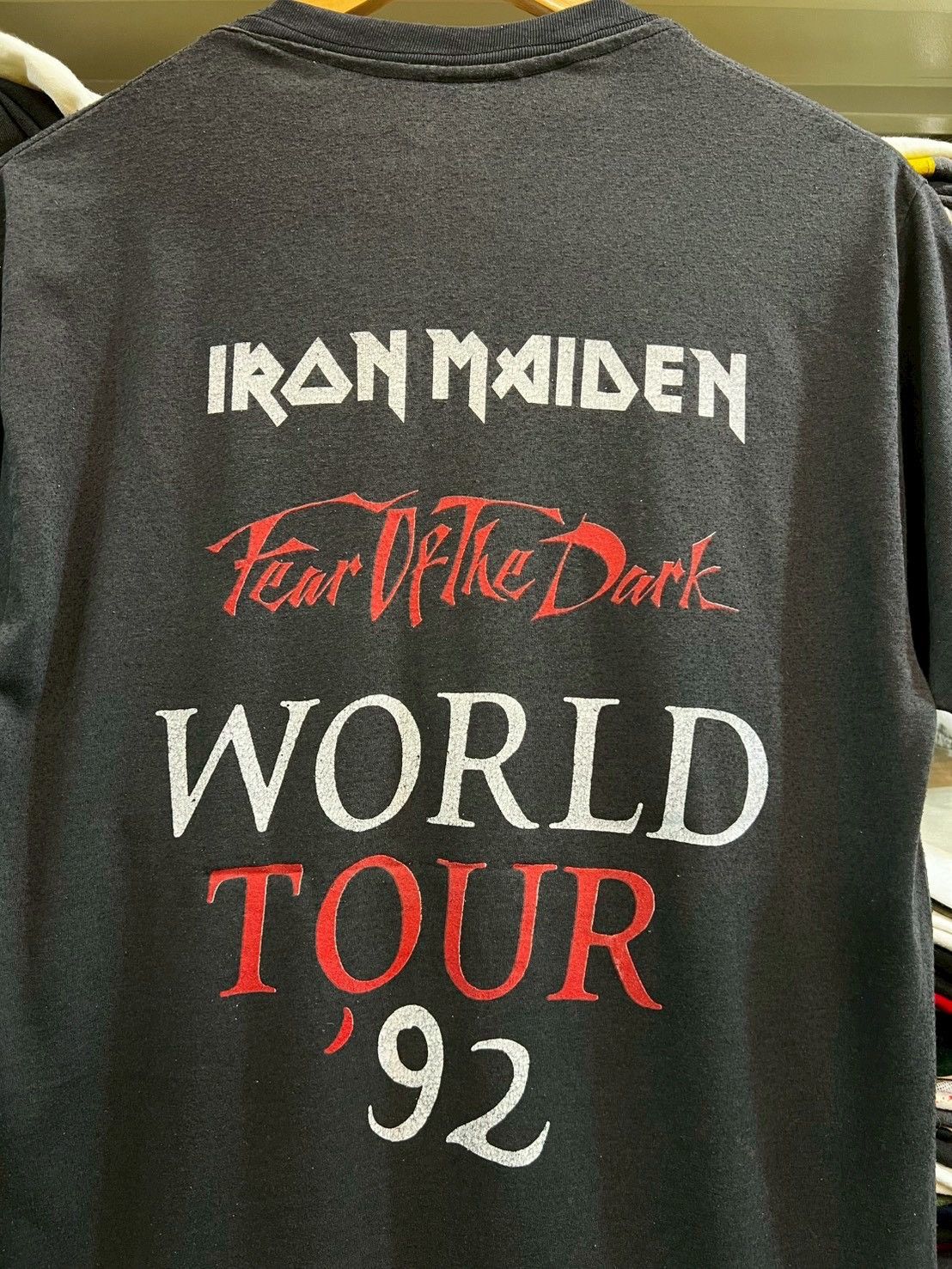 Band Tees Iron maiden vintage tee 90’s Size US L / EU 52-54 / 3 - 7 Thumbnail