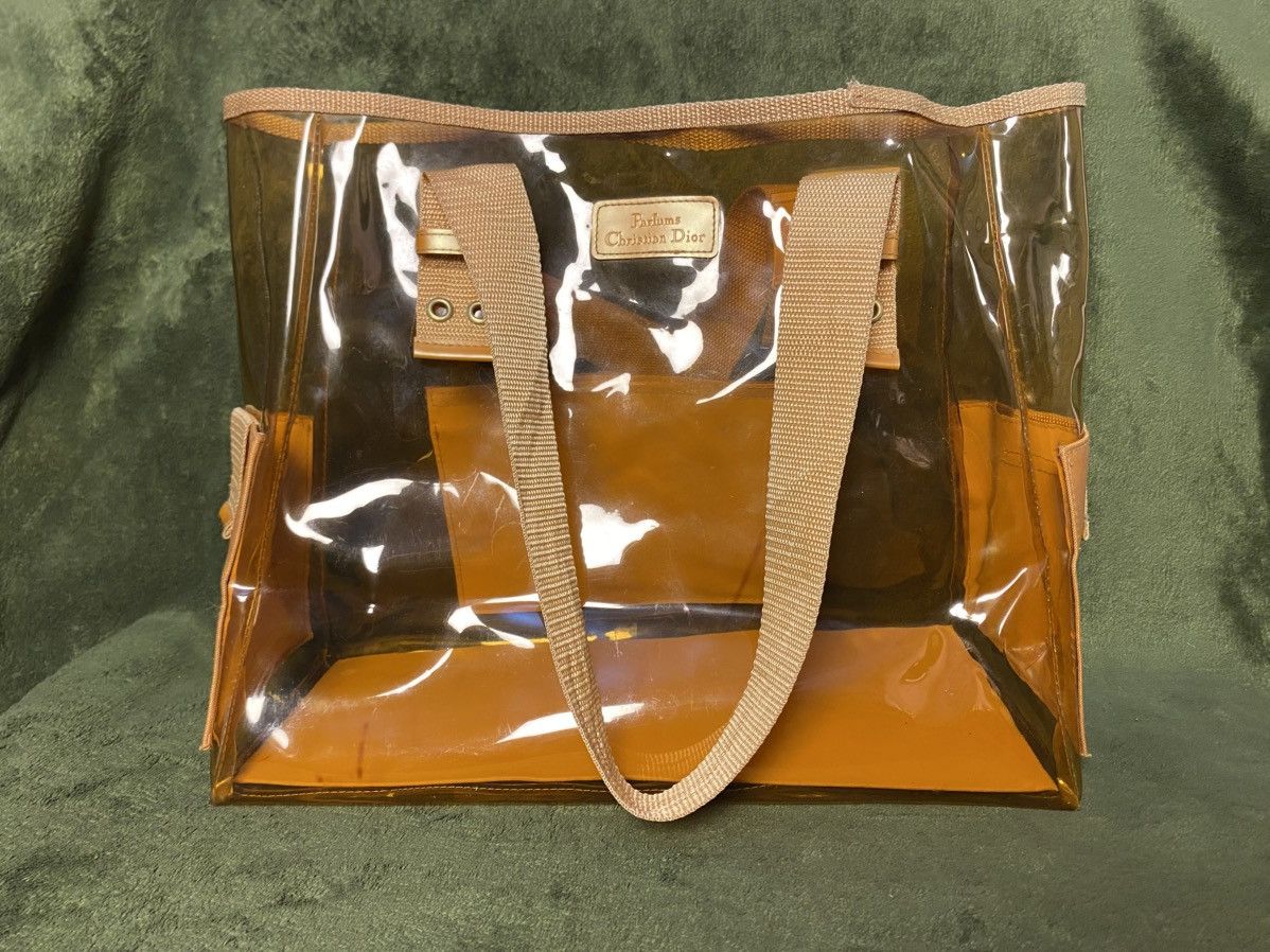 Christian Dior Monsieur Christian dior parfums tote bag transparent bag Size ONE SIZE - 3 Thumbnail