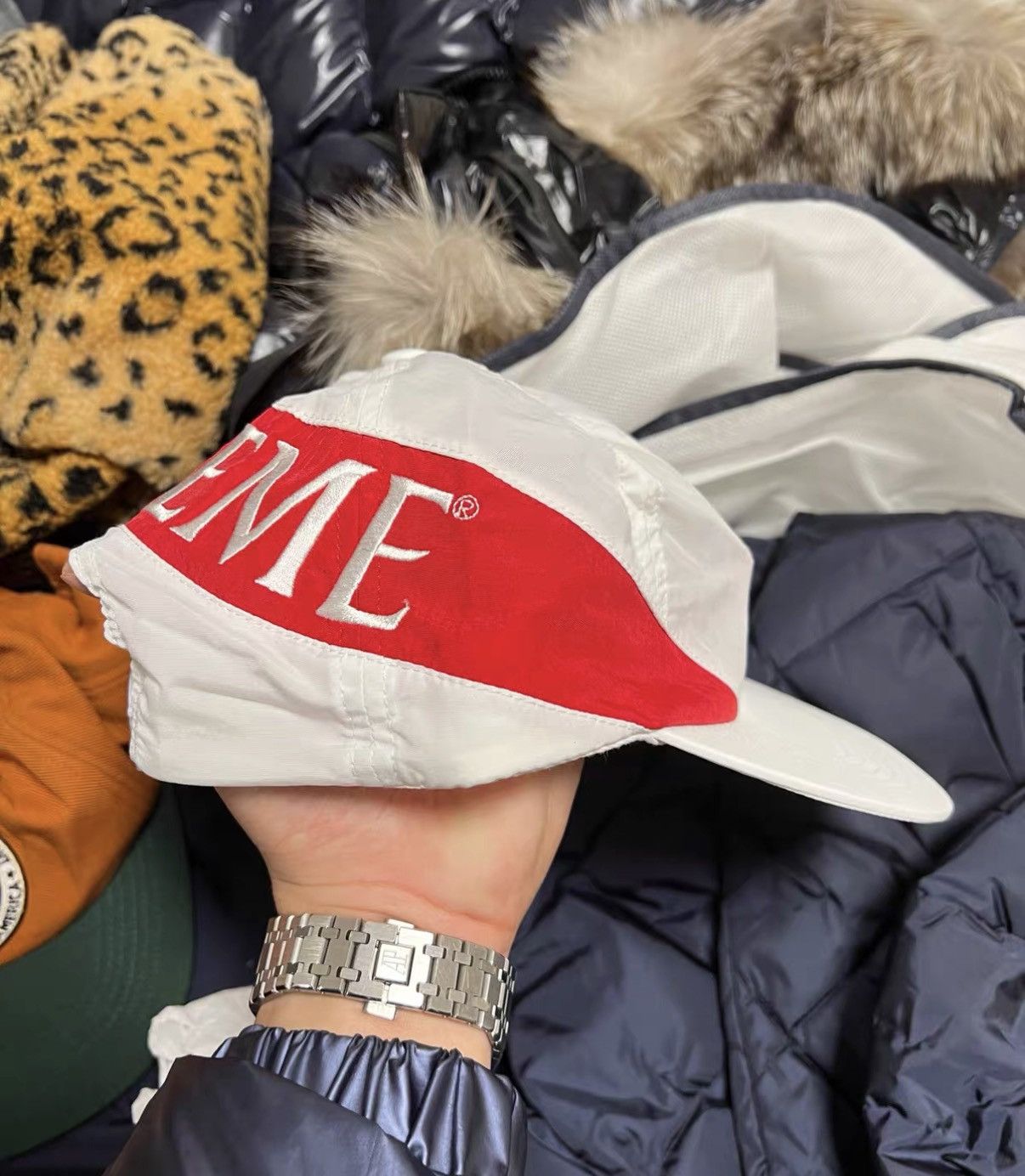 Supreme Supreme Nylon Arc 6-Panel Cap J42 Size ONE SIZE - 2 Thumbnail