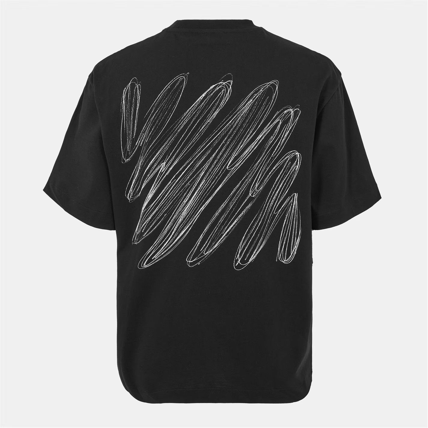 Off-White o1g2r1mq0226 Diags Skate T-Shirt In Black Size US M / EU 48-50 / 2 - 2 Thumbnail