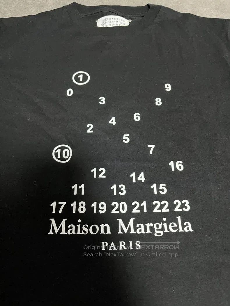 Maison Margiela Maison Margiela MM6 Number Print T. Size US L / EU 52-54 / 3 - 2 Thumbnail