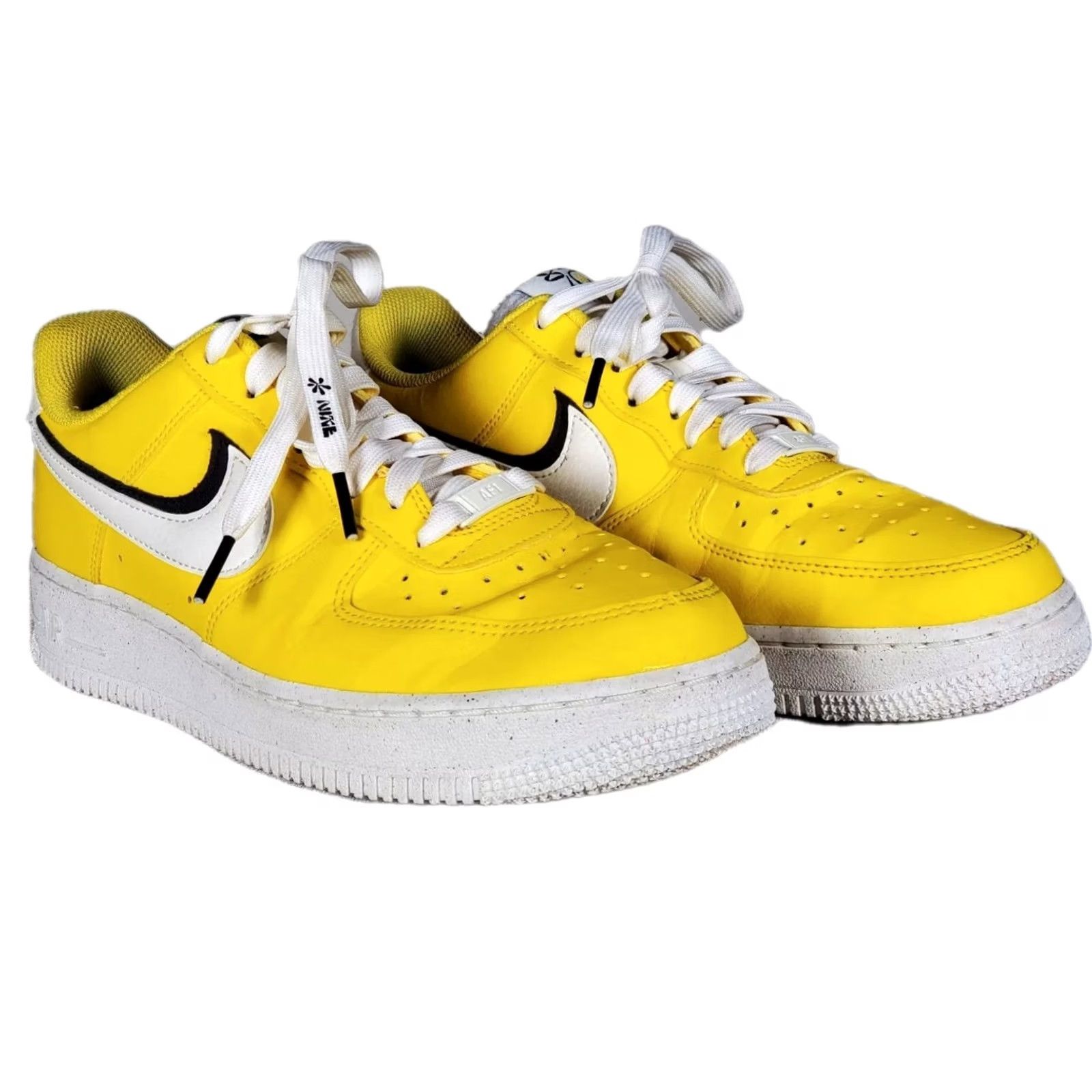 Nike Nike Air Force 1 '07 LV8 Sneakers D09786-700 Tour Yellow / Sail-Black Men US 8 Size US 8 / EU 41 - 2 Thumbnail