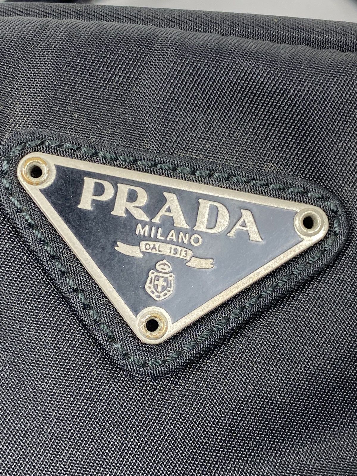 Prada Prada Tessuto Nero Nylon Shoulder Bag Size ONE SIZE - 9 Thumbnail