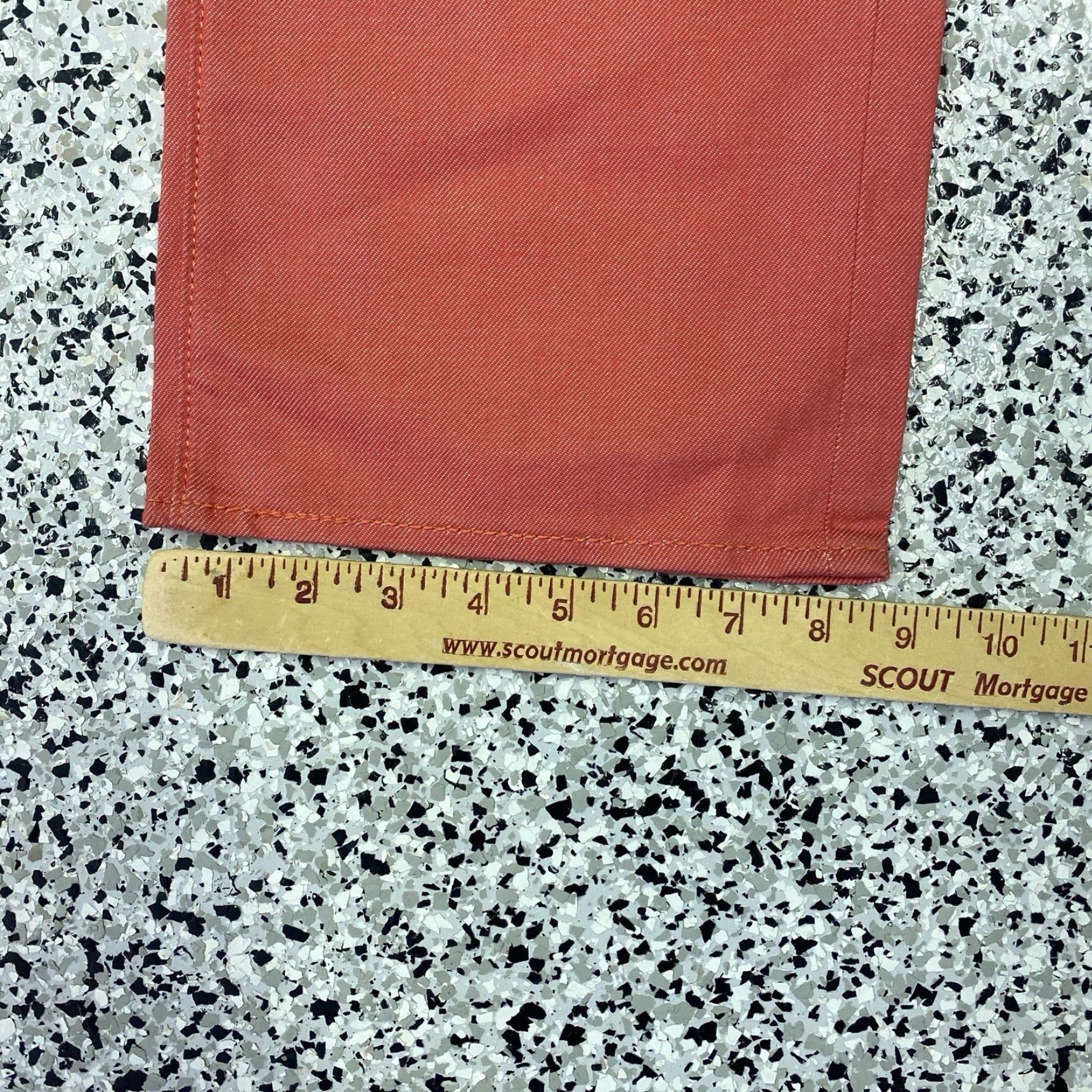 Levi's Levi's Jeans 501 Denim Orange 32x32 Regular Men Distressed Embroidered Patches Pockets 5-Pocket Retro Vintage? Wait. Size US 32 / EU 48 - 3 Thumbnail