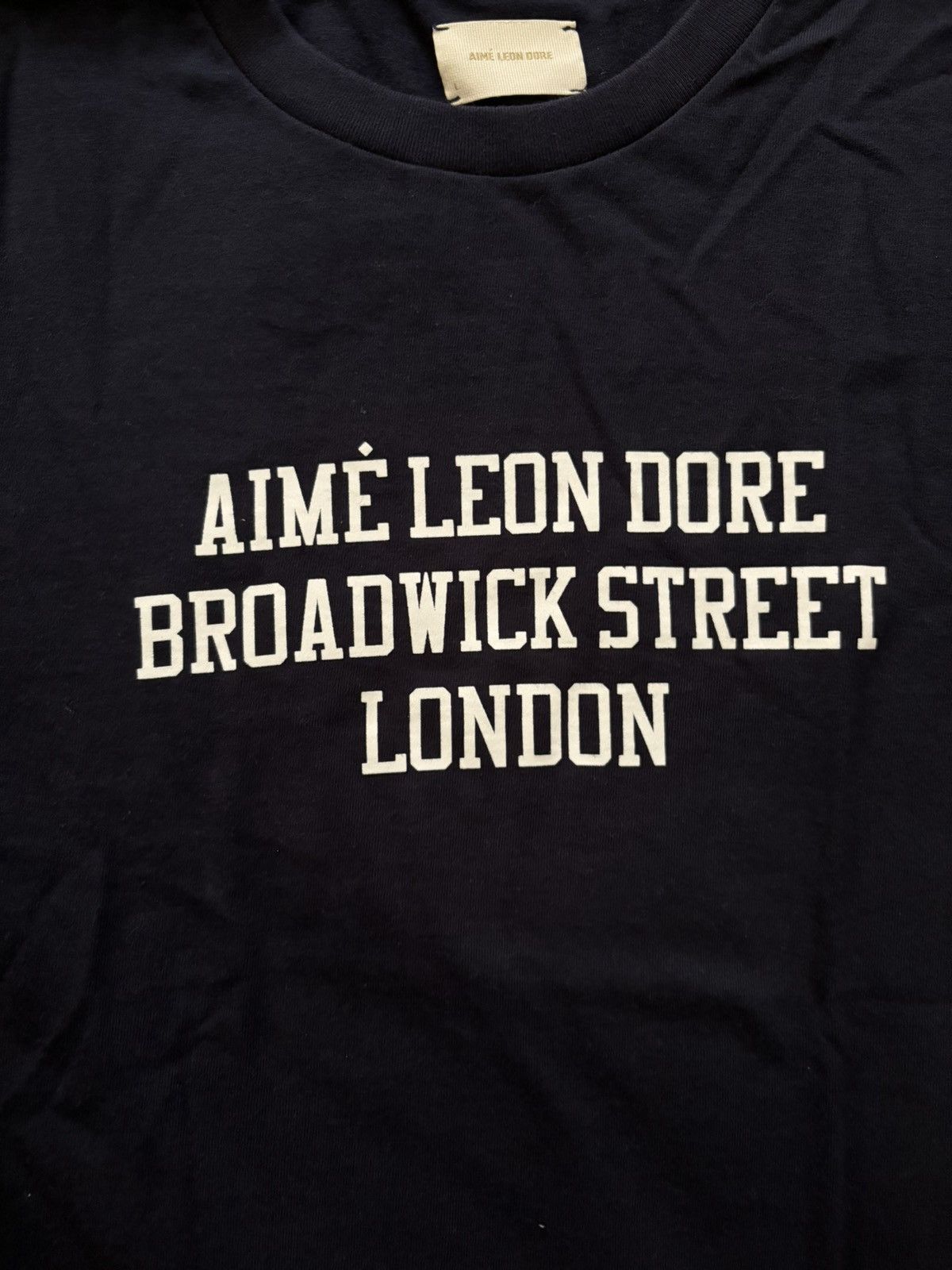 Aime Leon Dore Aime Leon Dore London Exclusive Navy Tee Size US L / EU 52-54 / 3 - 2 Thumbnail