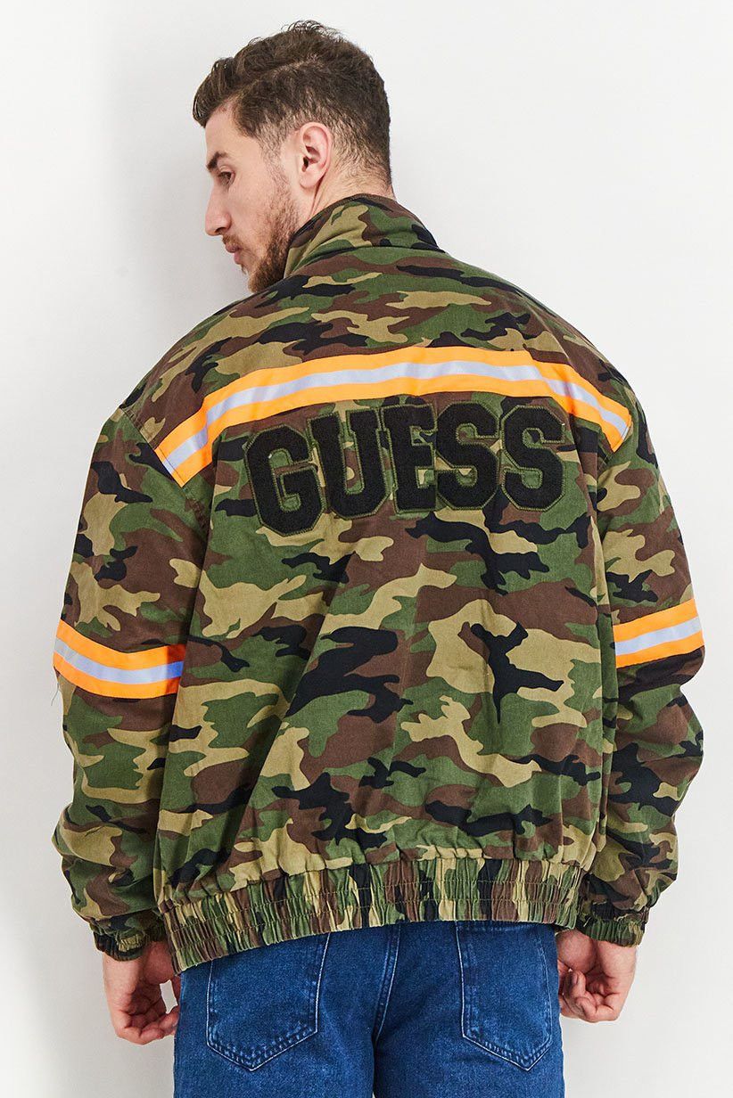 Guess Guess Camouflage Back Hit Caster Reflective Jacket Size US M / EU 48-50 / 2 - 2 Thumbnail
