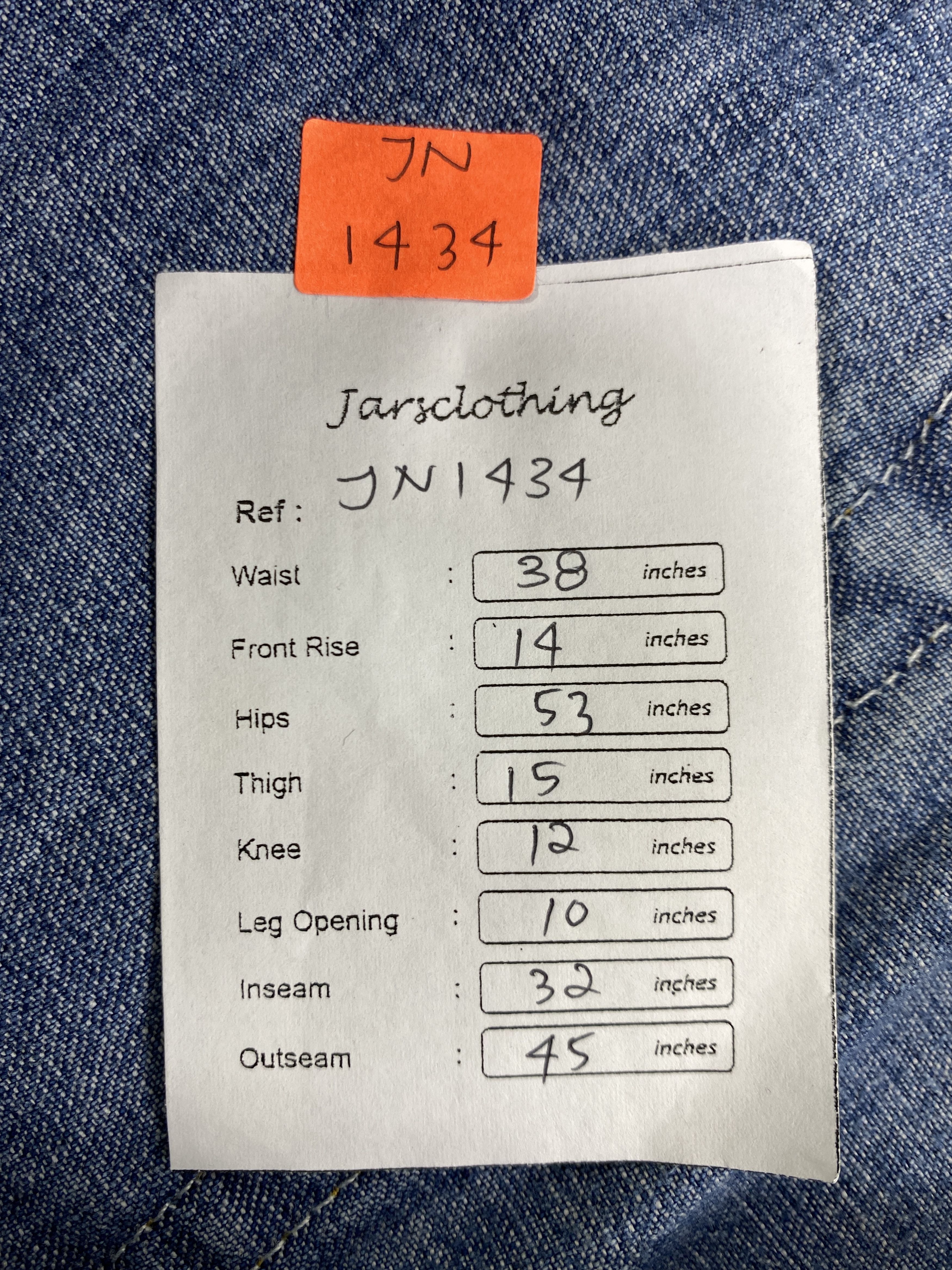 Levi's Blue Vintage Levi's 569 Jeans 38x32 Denim -JN1434 Size US 38 / EU 54 - 9 Thumbnail