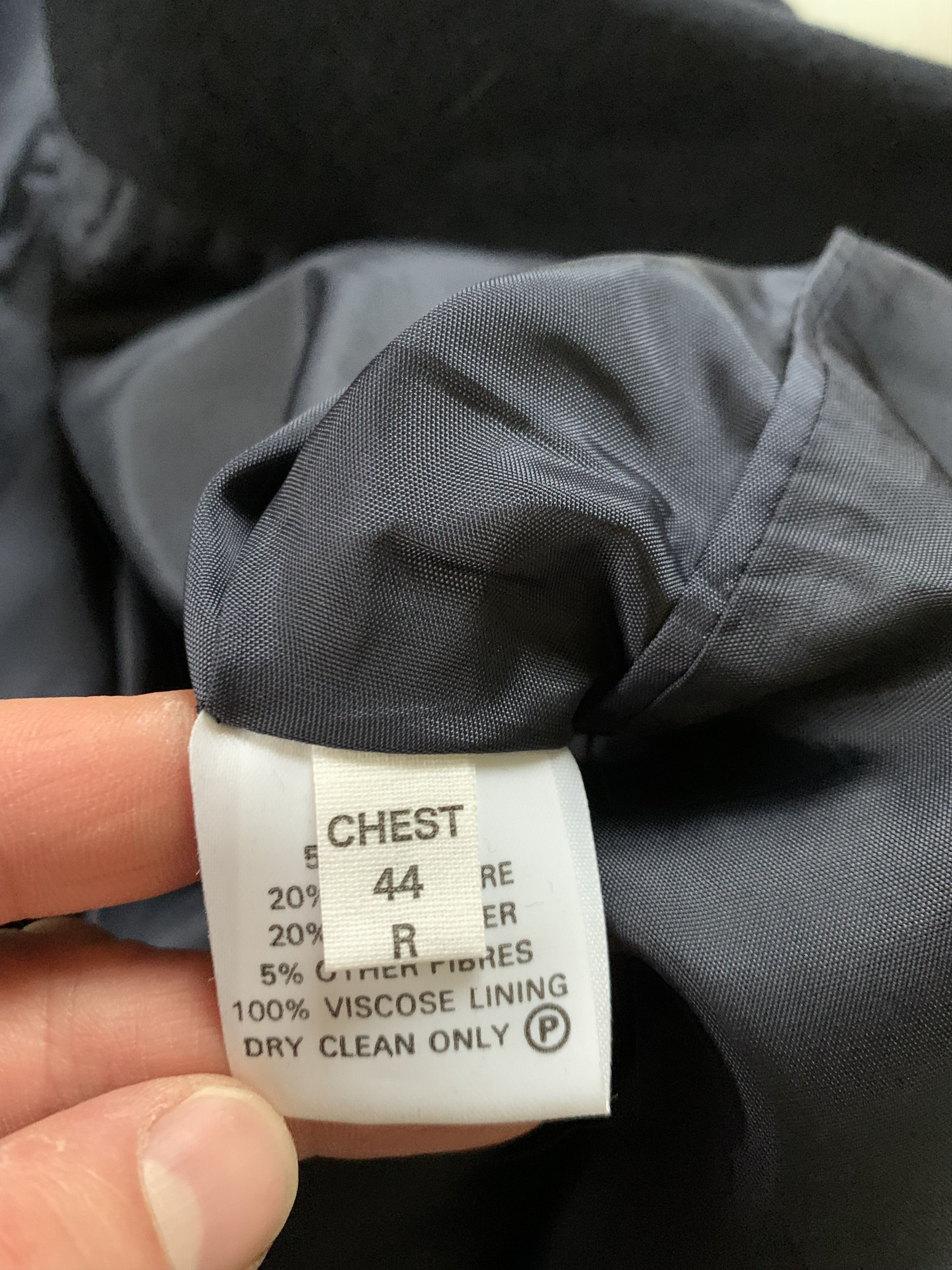 Designer × Vintage Selfridges London Long Wool Black Heavy Coat Size US XL / EU 56 / 4 - 7 Thumbnail