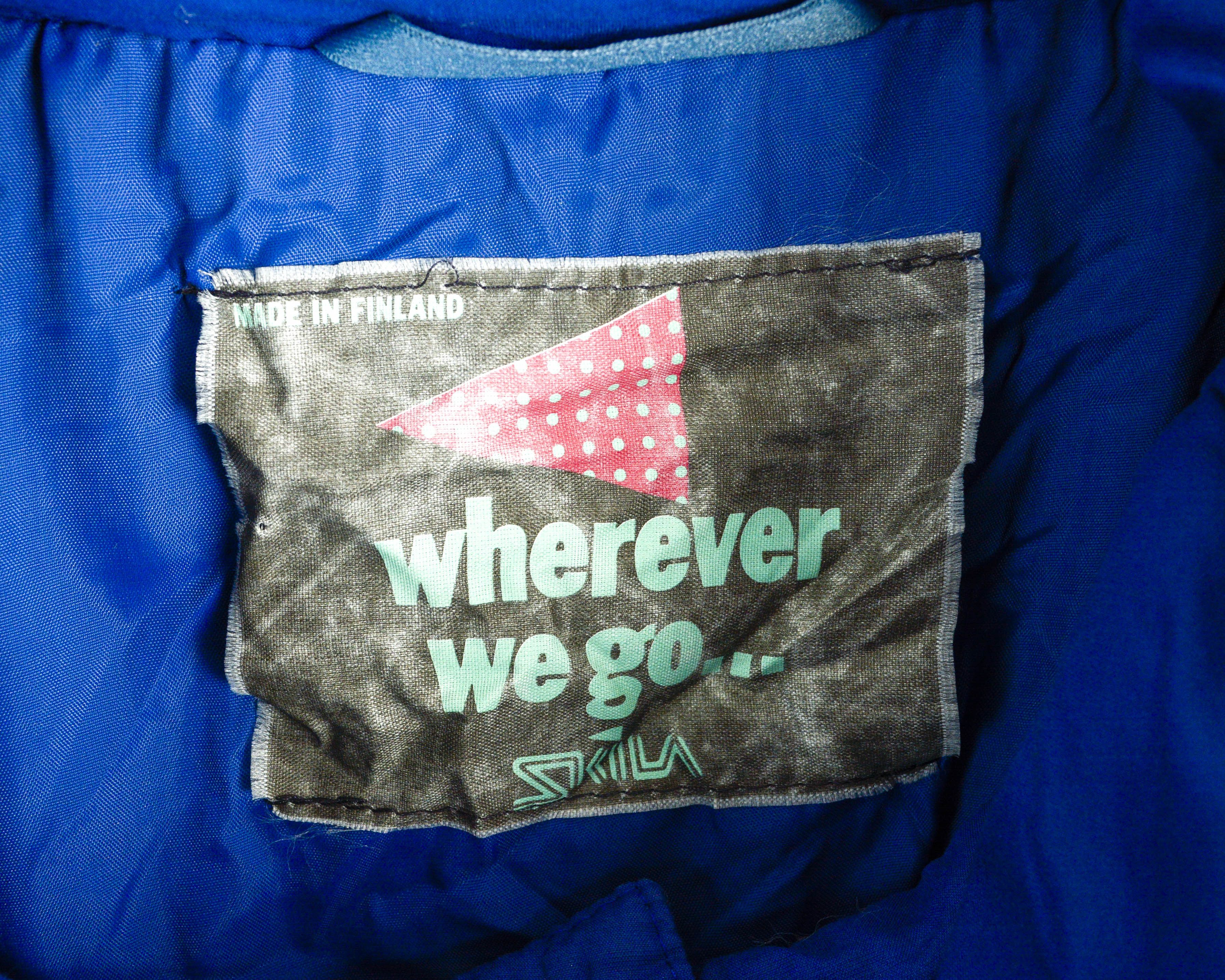 Vintage SKILA Mens L Insulated Snowsuit Jumpsuit EU 52 Padded Blue Size US 36 / EU 52 - 10 Thumbnail