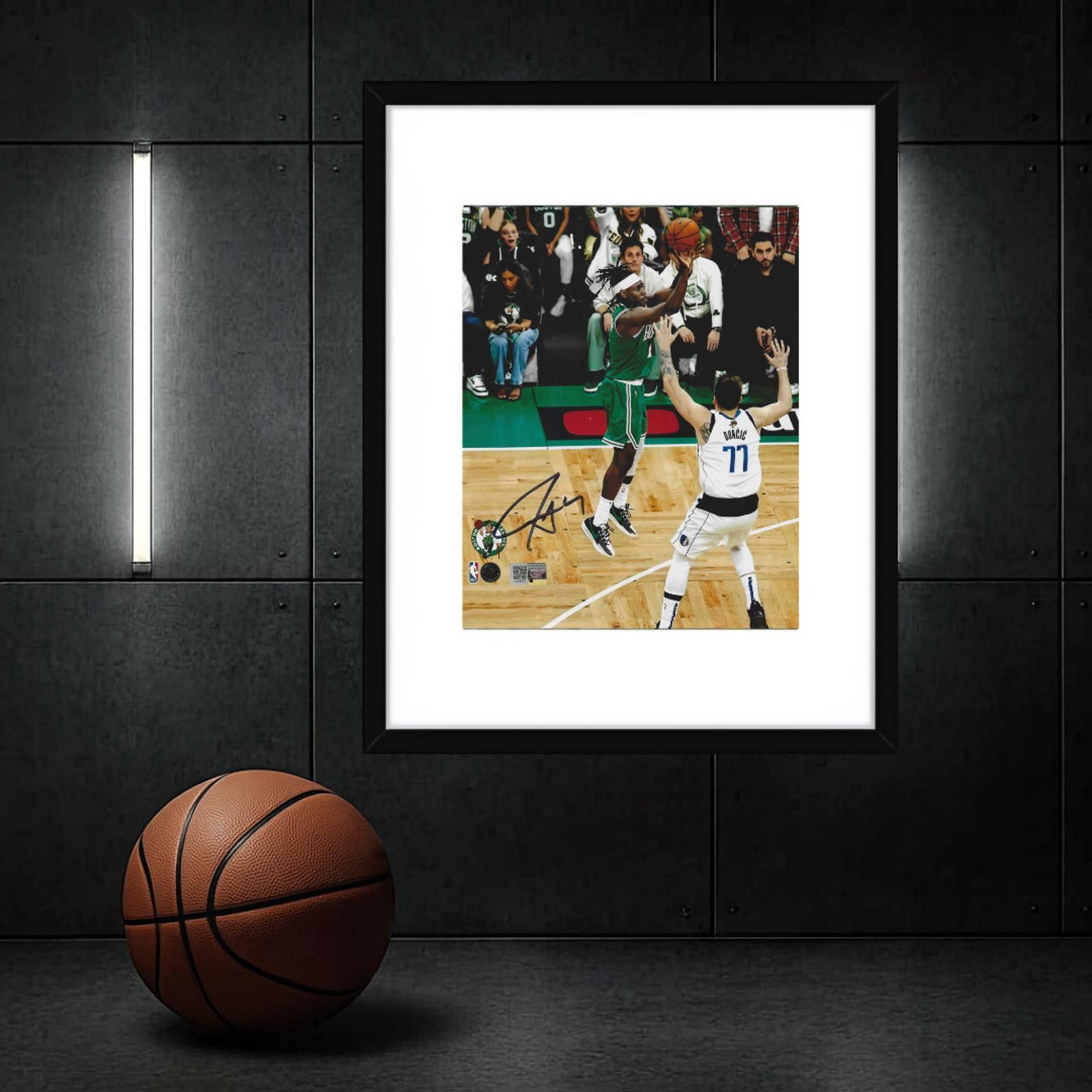 Other Jrue Holliday Celtics Autographed 8x10 Photo Hologram Framed Size ONE SIZE - 1 Thumbnail