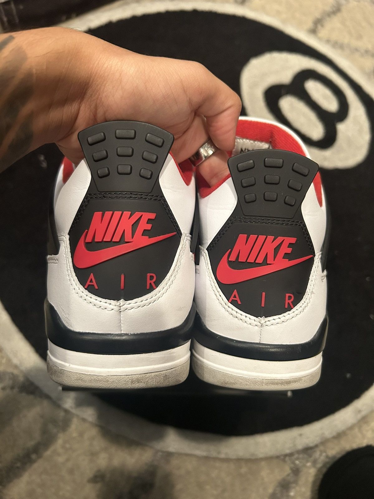 Jordan Brand Air Jordan 4 Retro ‘Fire Red’ Size US 8 / EU 41 - 6 Thumbnail