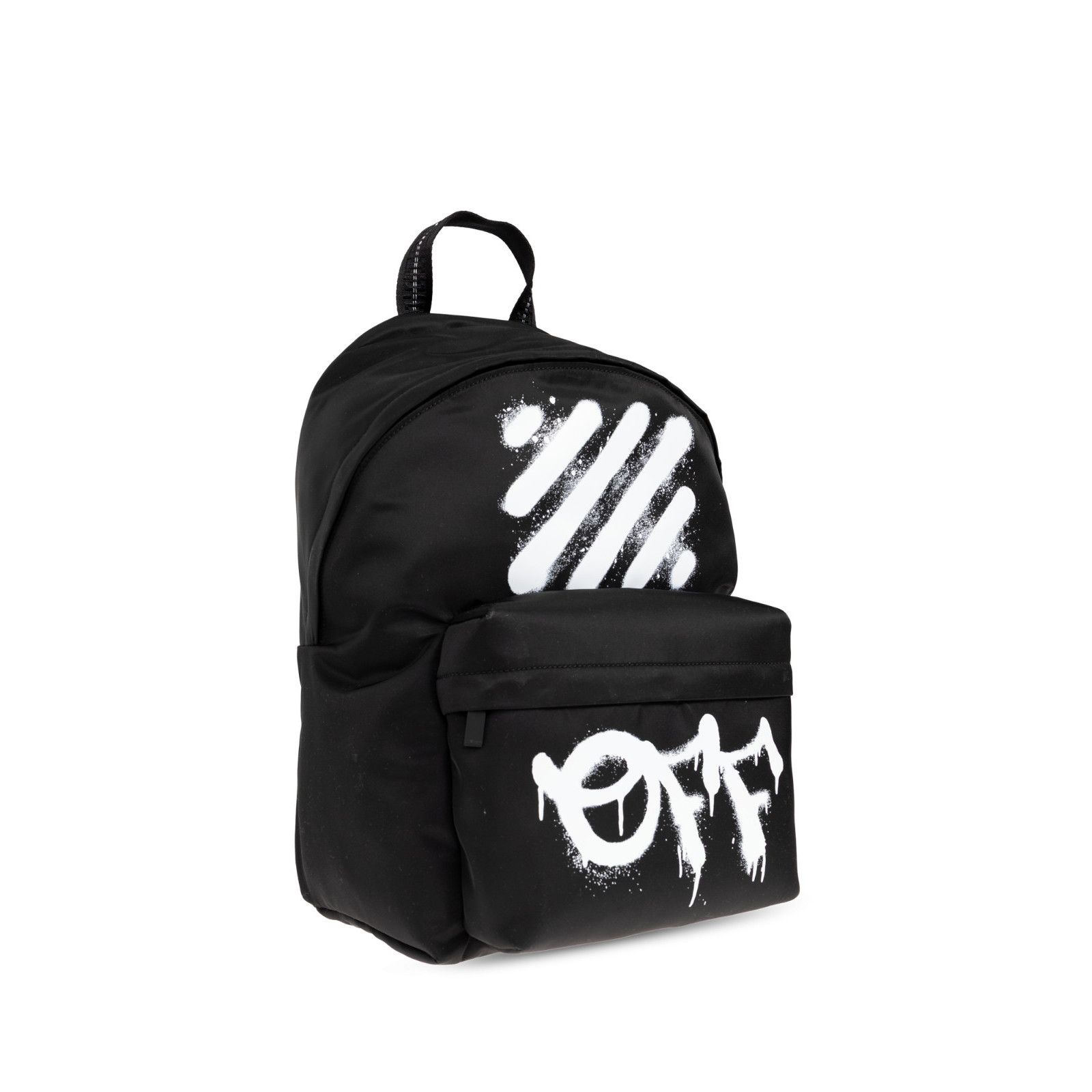 Off-White OFF WHITE Diagonal Spray Black Nylon Backpack New & Authenti Size ONE SIZE - 3 Thumbnail