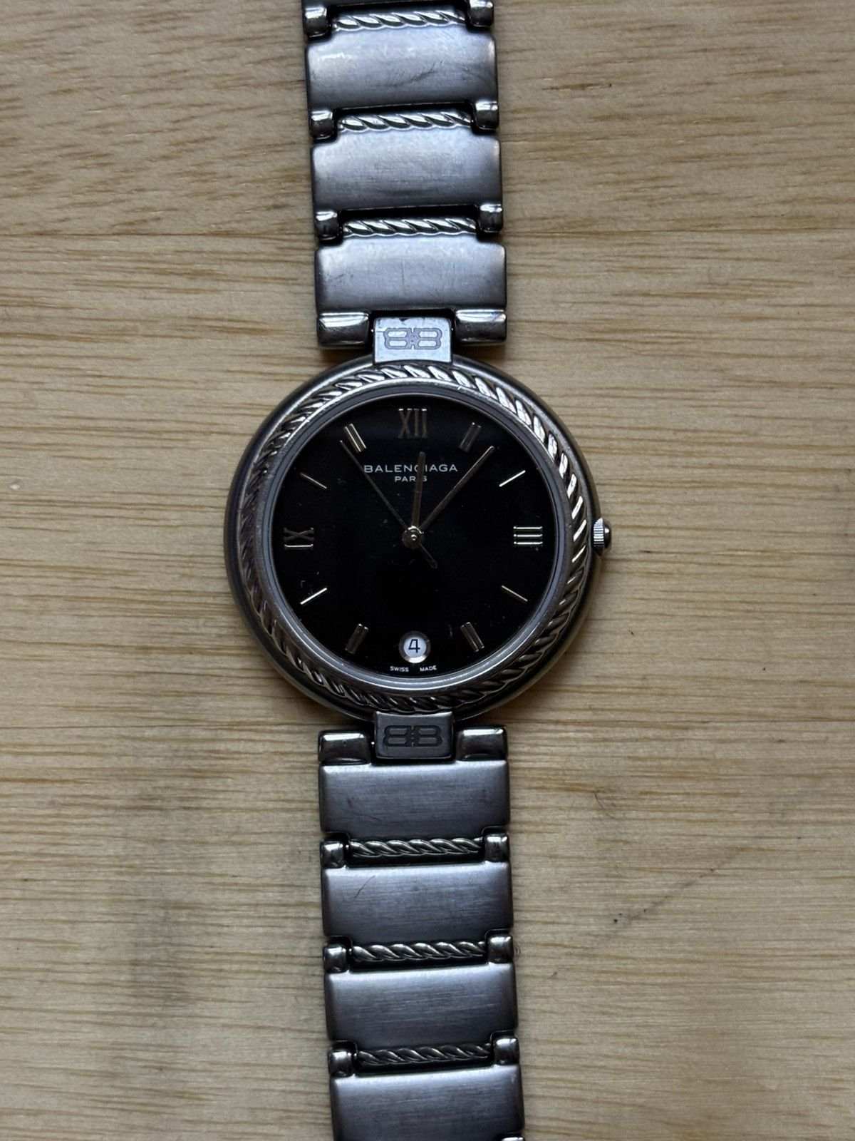 Balenciaga Early 90s Balenciaga Paris Sapphire Crystal Watch Size ONE SIZE - 1 Thumbnail