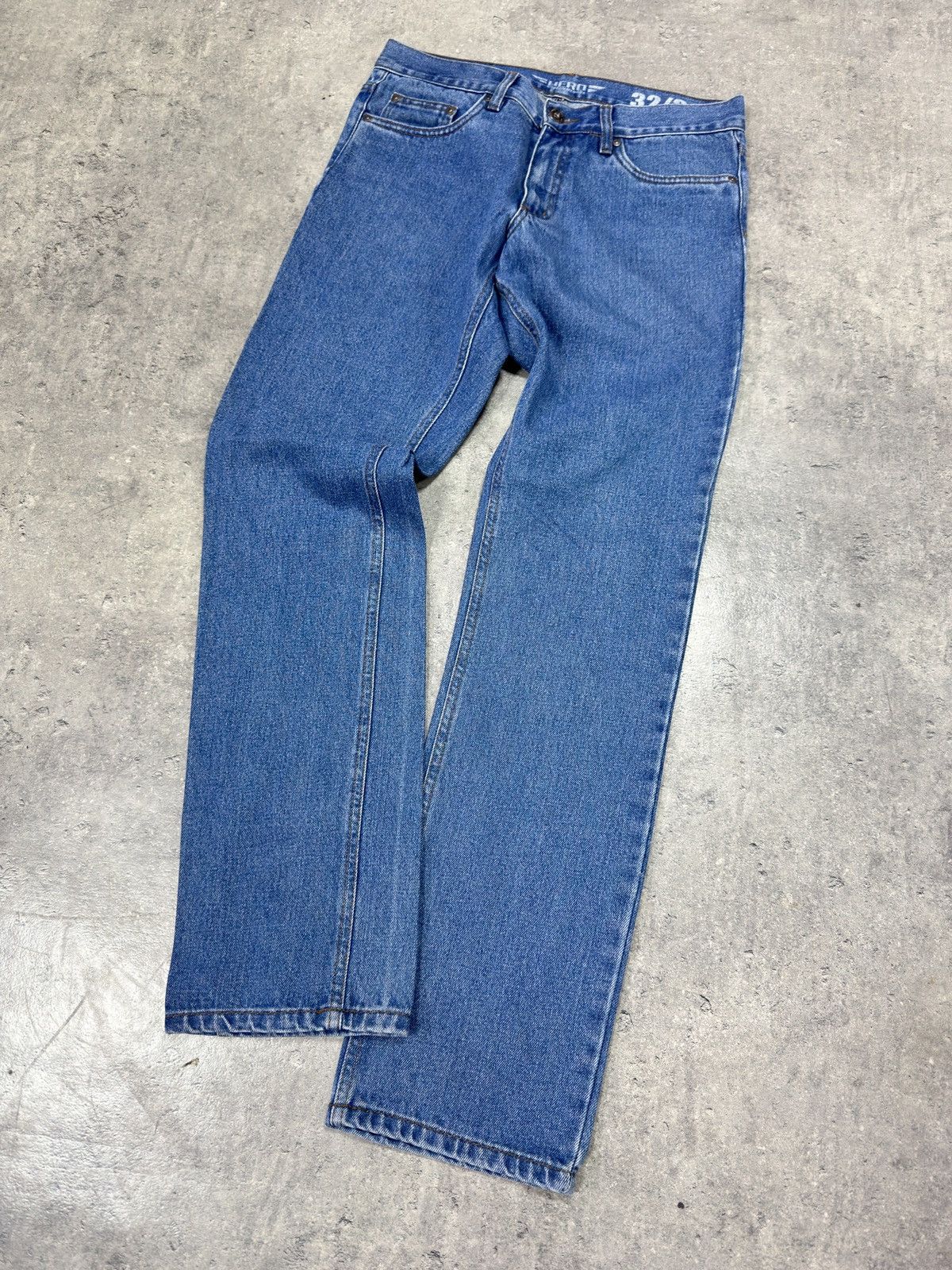 Vintage × Wrangler 🚨SICK Vintage Washed Black Wrangler Jeans Denim Size US 32 / EU 48 - 1 Thumbnail