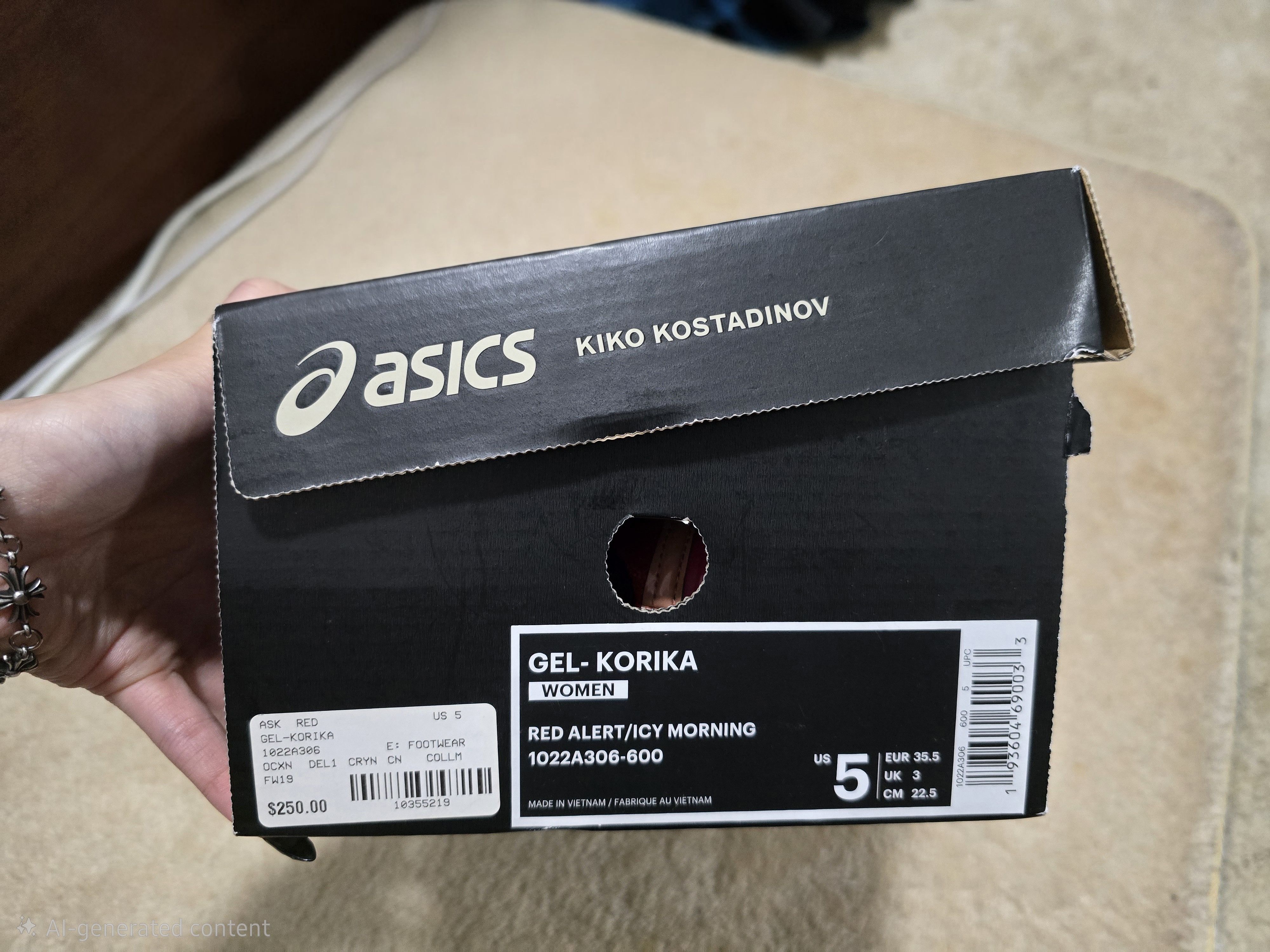 Asics × Kiko Kostadinov Asics Kiko Kostadinov Red Alert Size US 5 / IT 35 - 5 Thumbnail