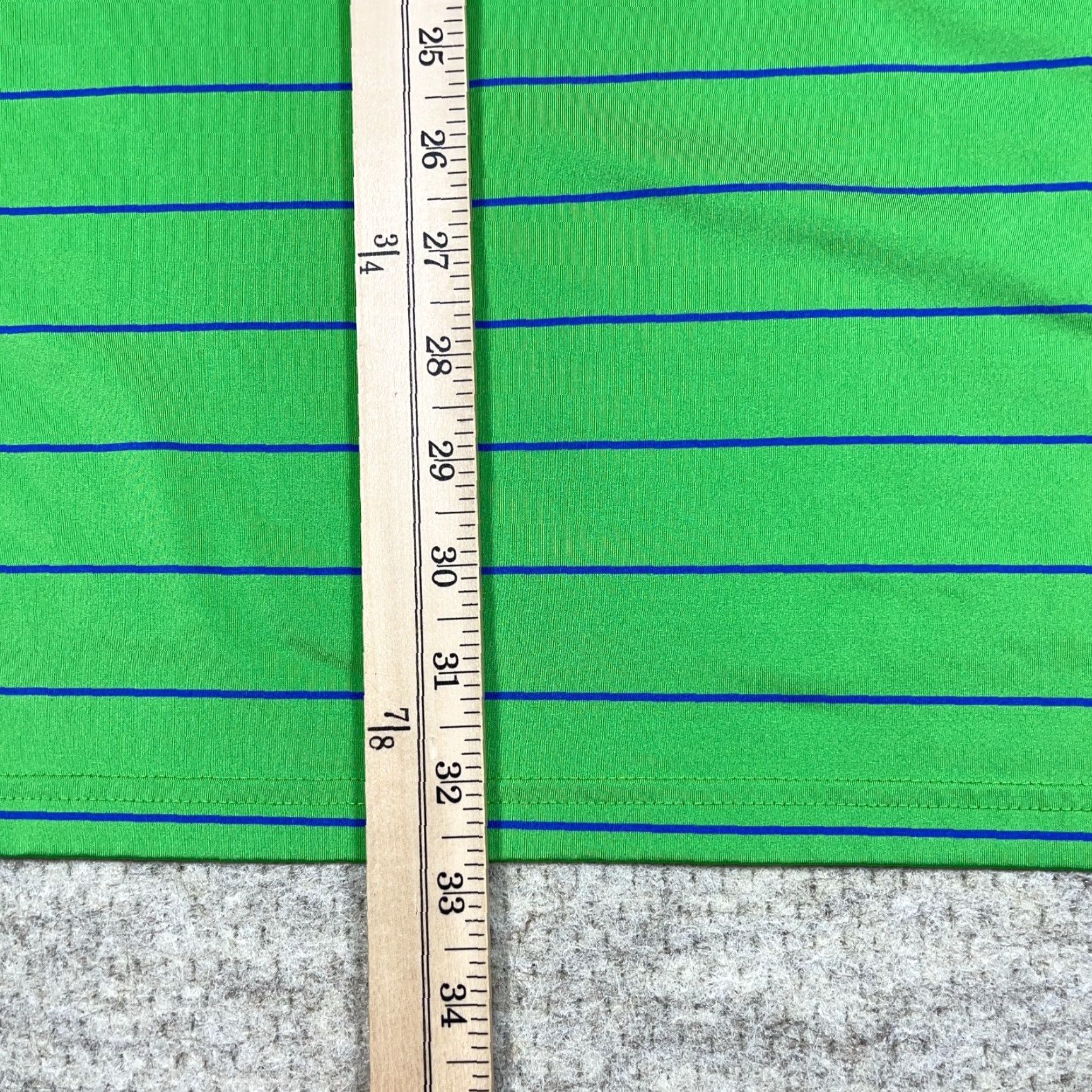 RLX Ralph Lauren RLX Ralph Lauren Polo Shirt Men XL Green Striped Performance Sport Golf Wicking Size US XL / EU 56 / 4 - 7 Thumbnail