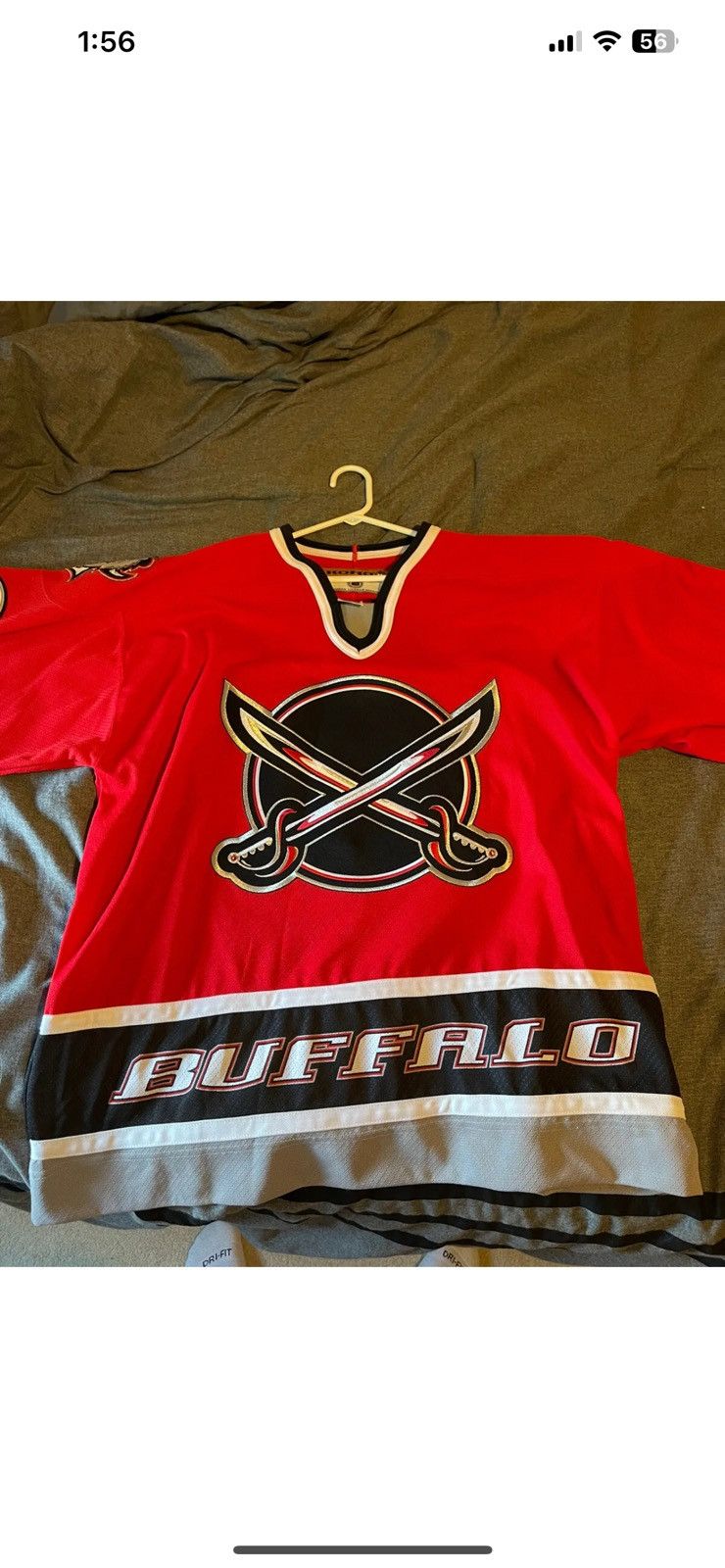 Koho Buffalo Sabres KOHO Dominik Hasek crossed swords jersey | Grailed