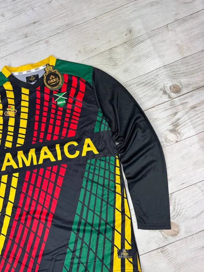 Other Orro Jamaica Football Long Sleeve Shirt Soccer Jersey Size US L / EU 52-54 / 3 - 4 Thumbnail