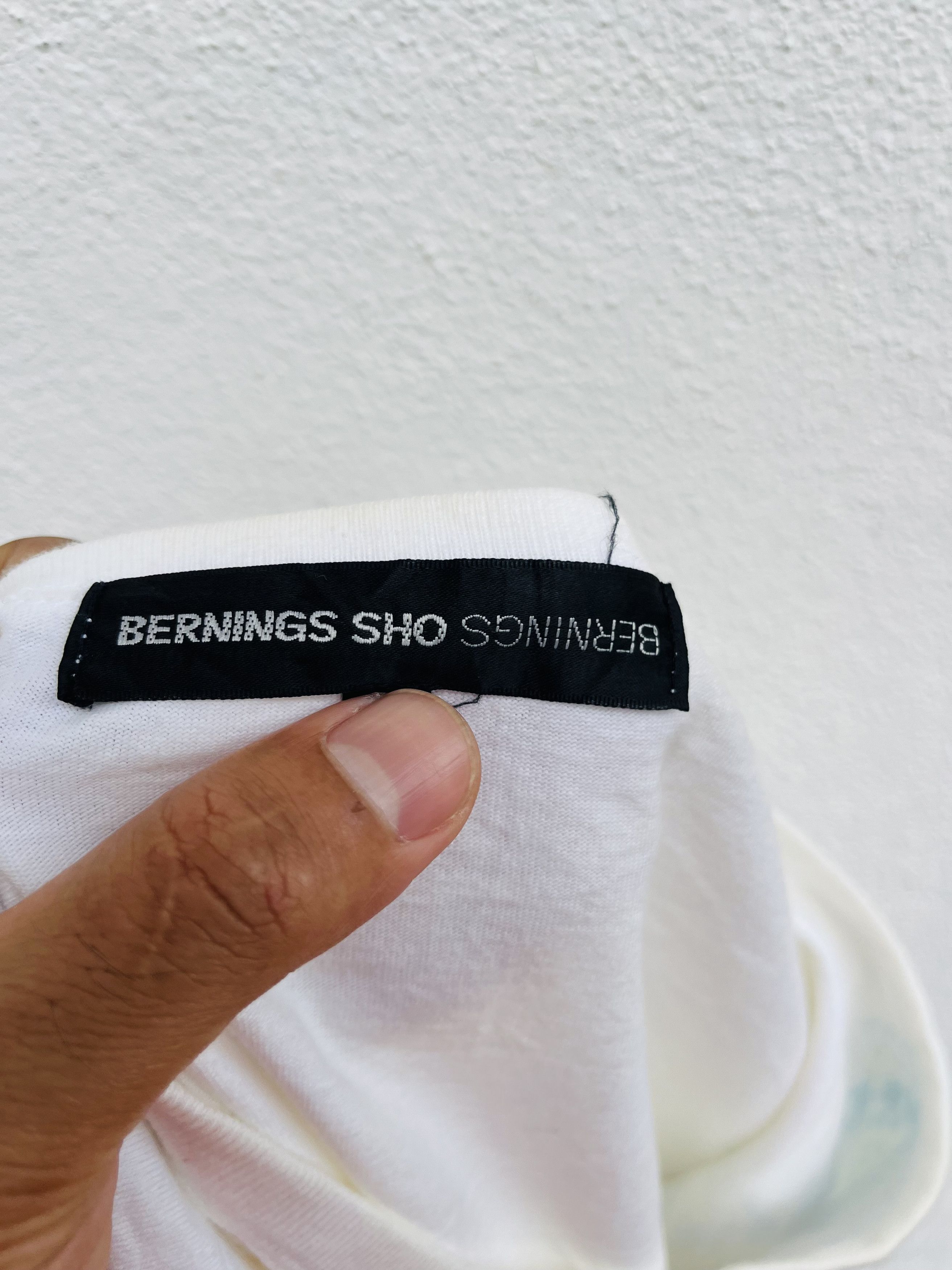 Japanese Brand Vintage Berning Sho White Designer Fashion Style Shirt Size US M / EU 48-50 / 2 - 7 Thumbnail