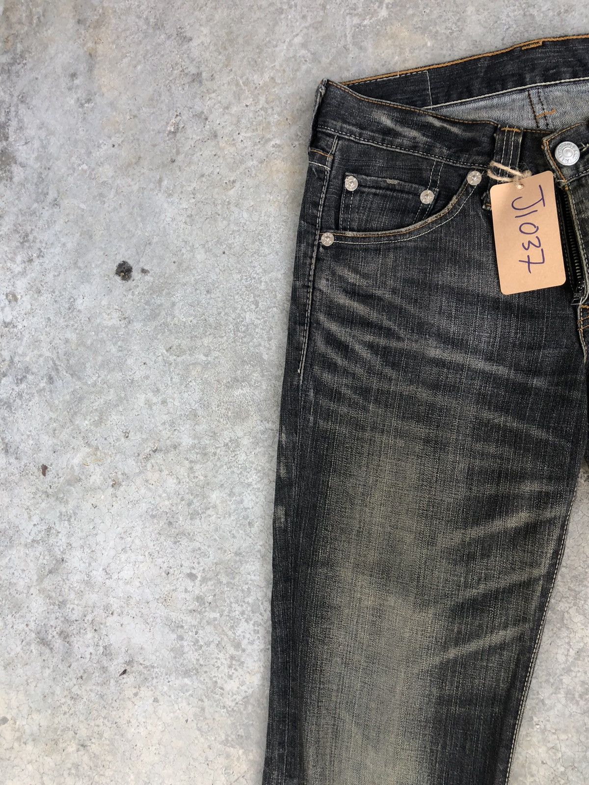If Six Was Nine Y2k Levis Flared Jeans Distressee Jeans 708 Size US 30 / EU 46 - 4 Thumbnail