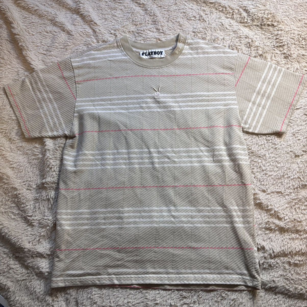 Playboy Playboy x PacSun Striped T Shirt Men’s Large Y2K Streetwear Size US L / EU 52-54 / 3 - 2 Thumbnail