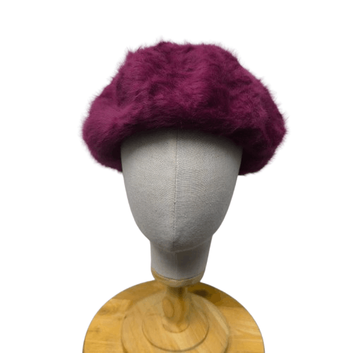 Japanese Brand 🌸 Recherche new york fur beret hat Size ONE SIZE - 1 Thumbnail