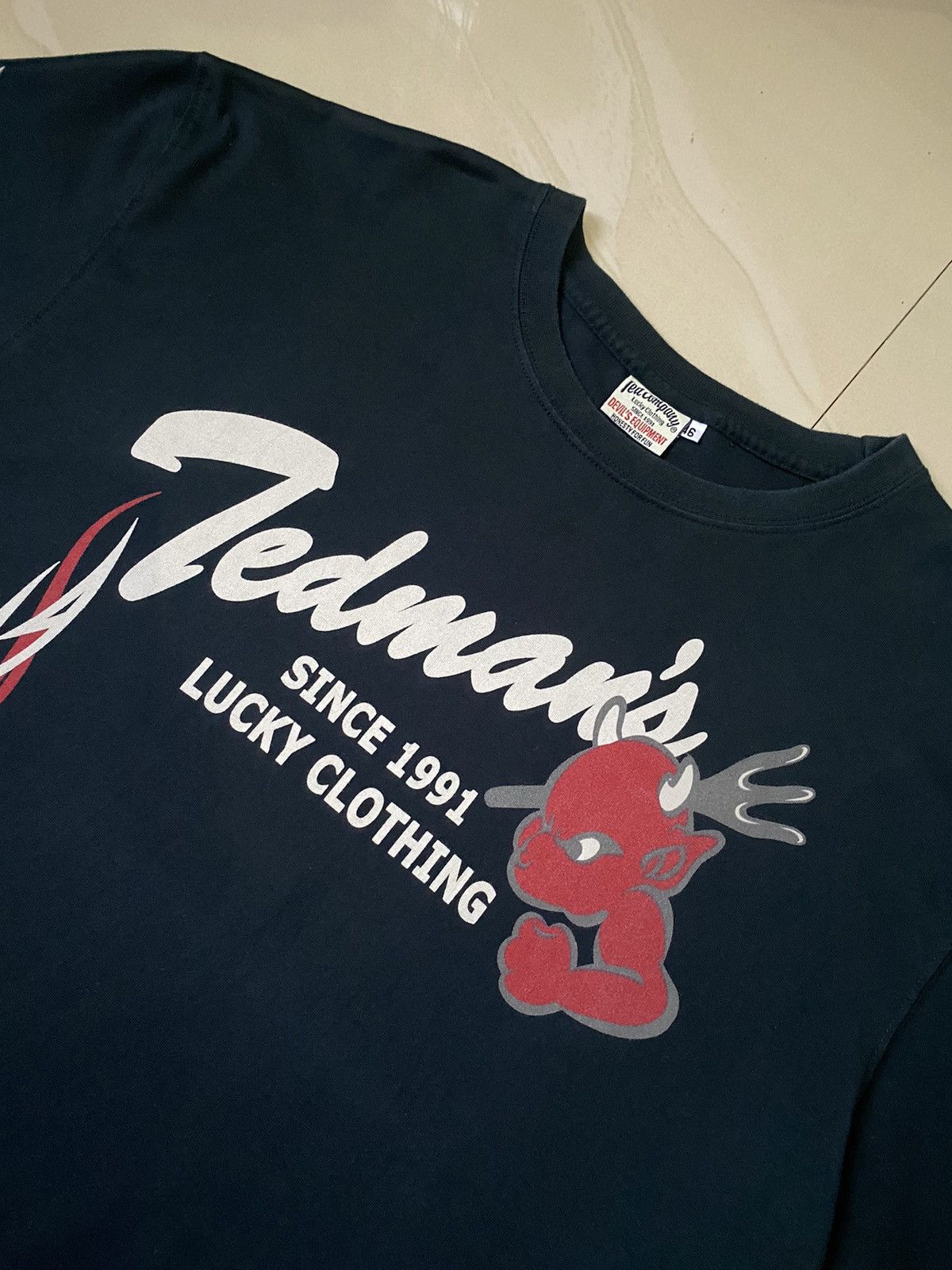 Japanese Brand × Tedman Vintage Tedman Tdss-422 tshirt Size US XL / EU 56 / 4 - 3 Thumbnail