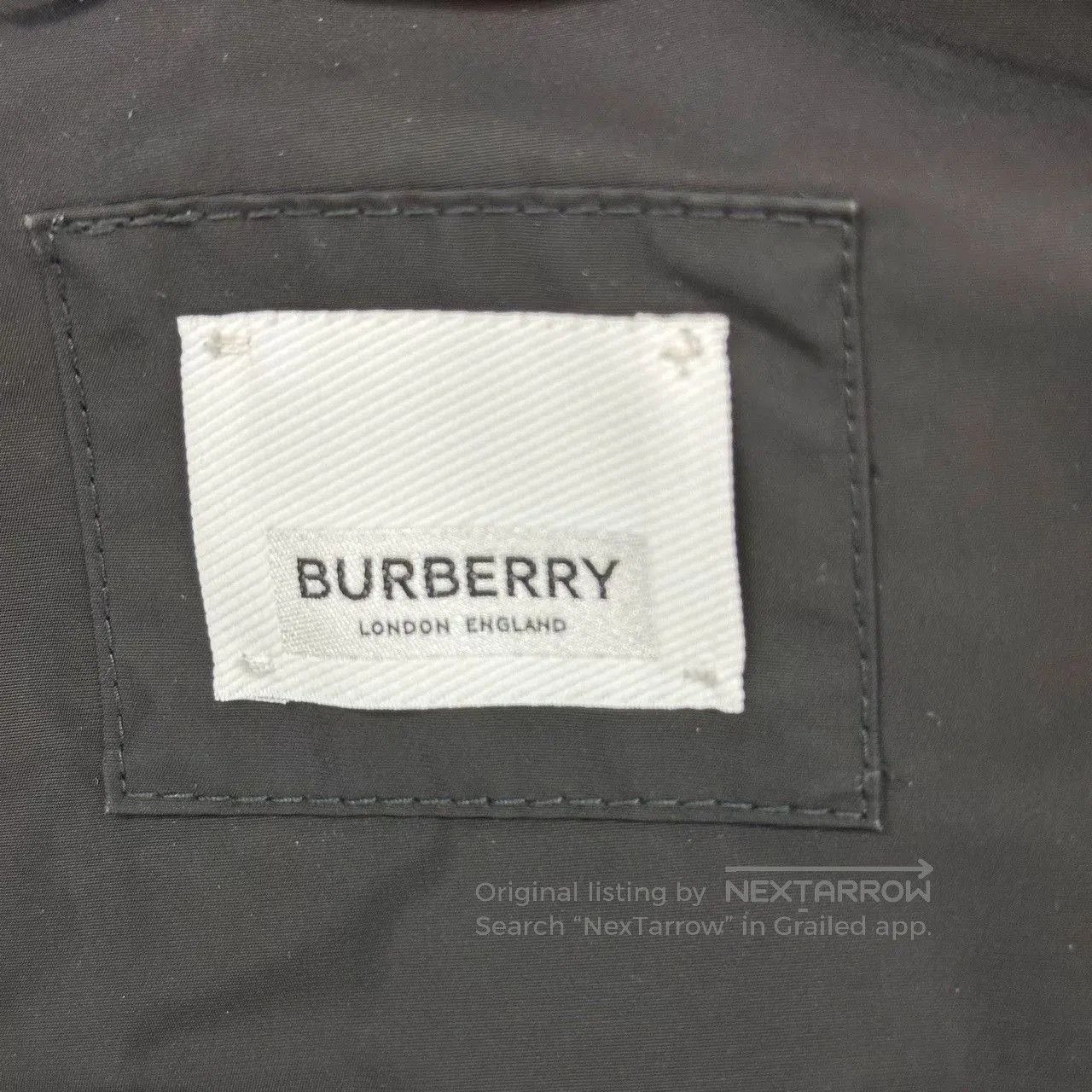 Burberry Burberry Black Hooded Label Jacket. Size US S / EU 44-46 / 1 - 4 Thumbnail