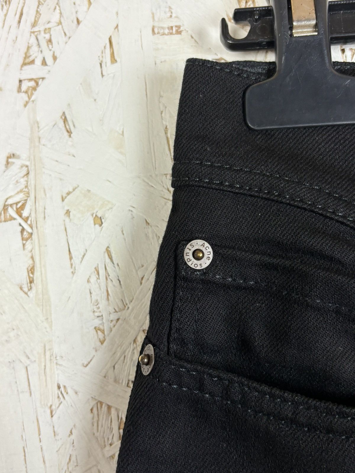 Acne Studios Acne Studios Bla Konst North Stay Black Denim Jeans 31/32 Size US 31 - 5 Thumbnail