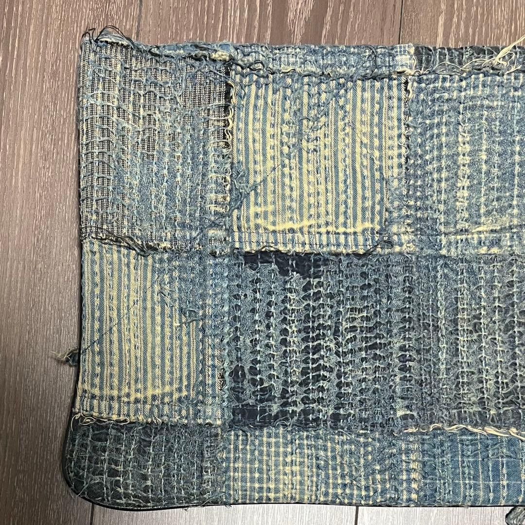 Kapital Kountry Boro Patchwork Denim Clutch Bag Size ONE SIZE - 11 Thumbnail