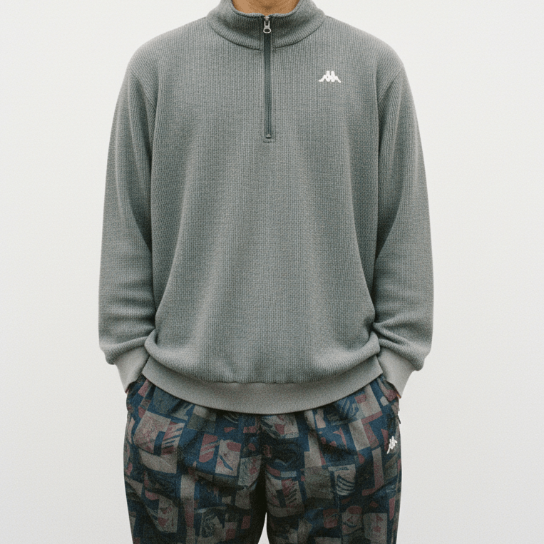 Kappa Vintage Kappa Turtleneck Sweatshirts Jumper Pullover Size US L / EU 52-54 / 3 - 1 Thumbnail