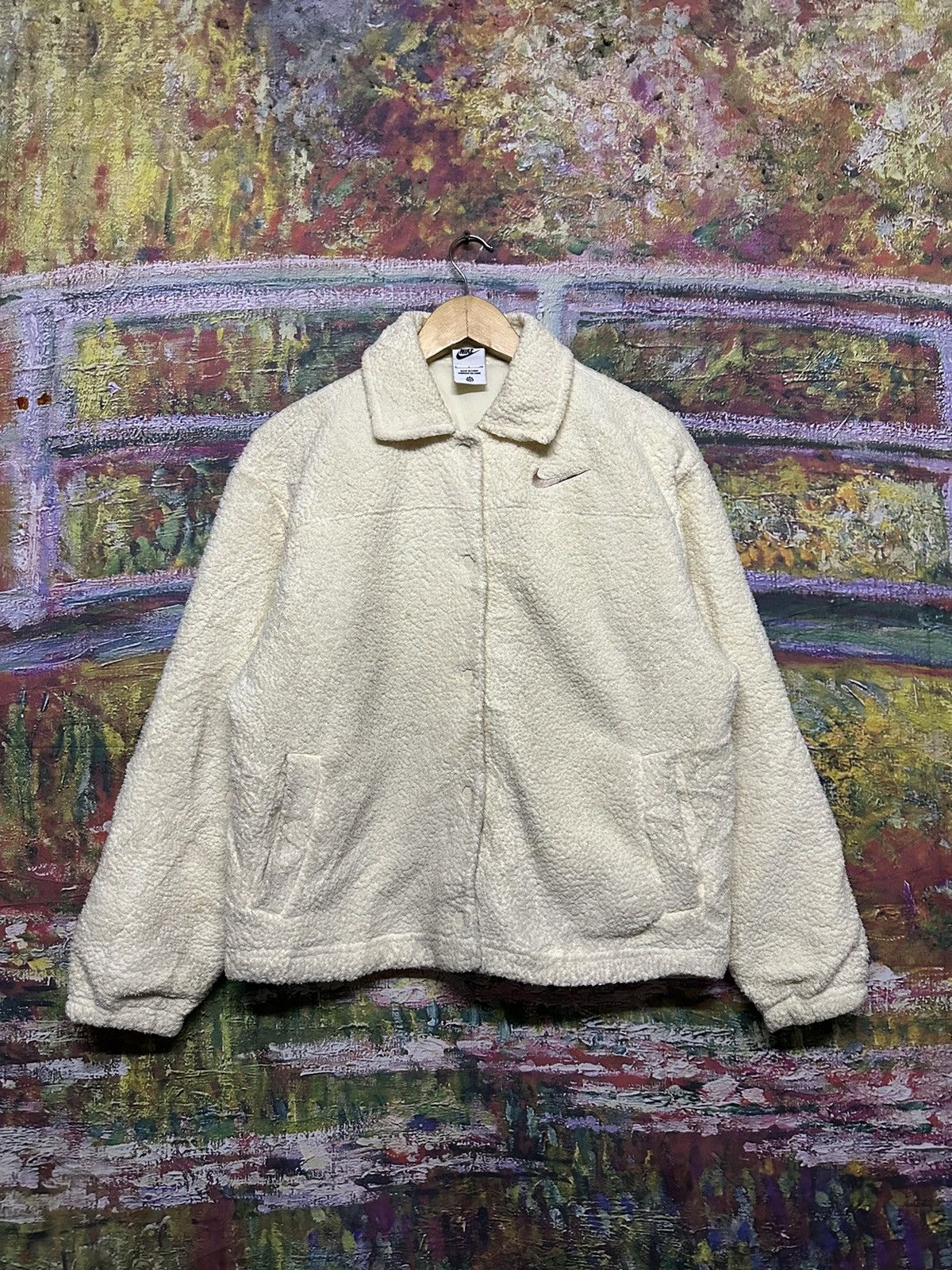 Nike Nike button down sweater fleece Size US S / EU 44-46 / 1 - 1 Thumbnail