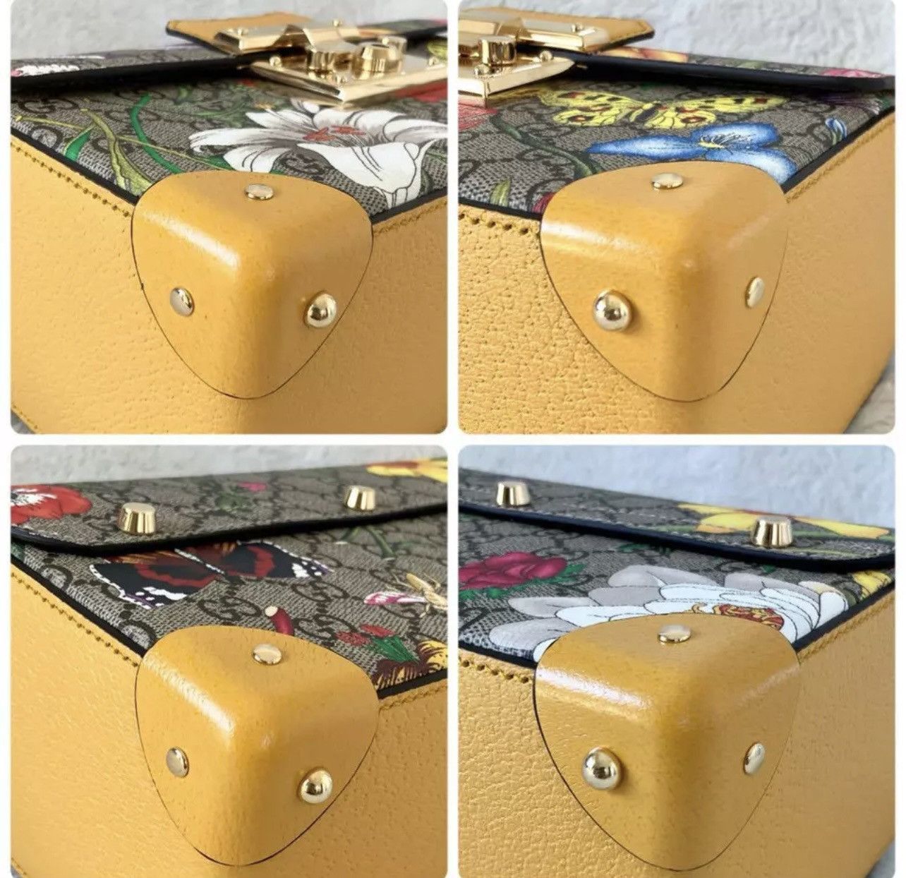 Gucci GUCCI GG Flora Padlock Bamboo Multicolor Limited Edition Size ONE SIZE - 7 Thumbnail