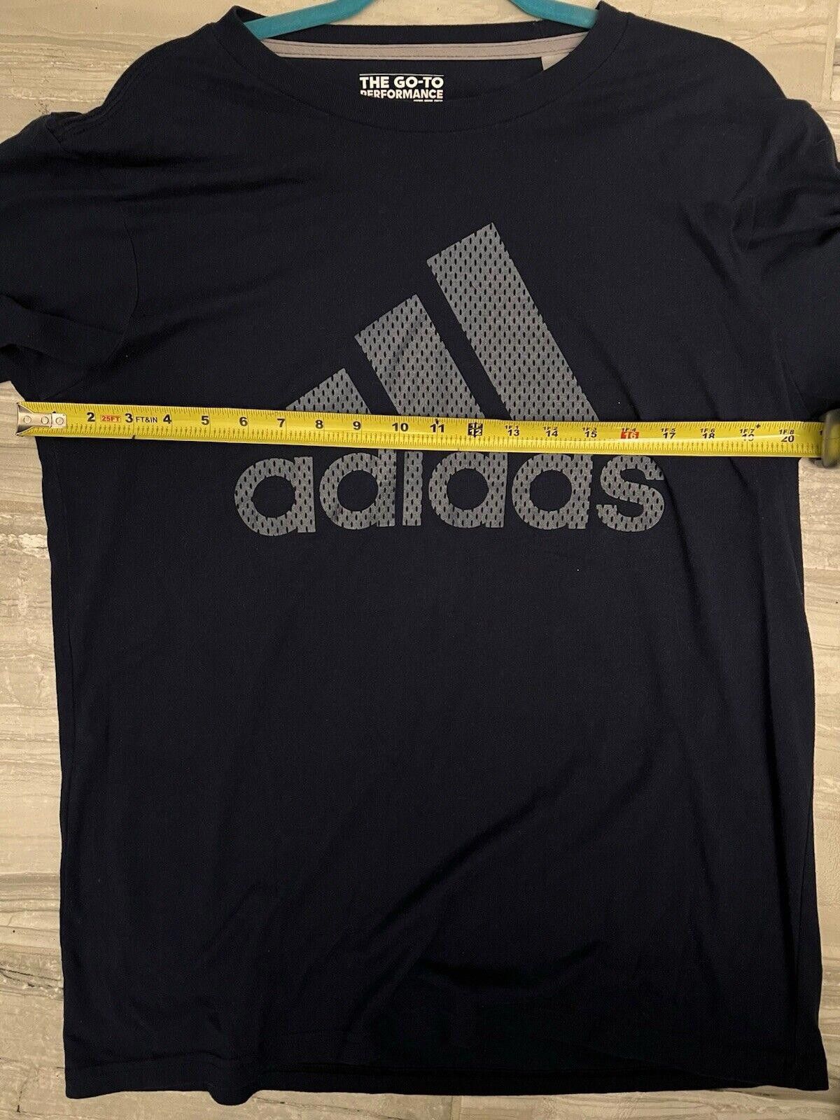 Adidas Adidas The Go To Performance Tee Sz L Size US L / EU 52-54 / 3 - 2 Thumbnail