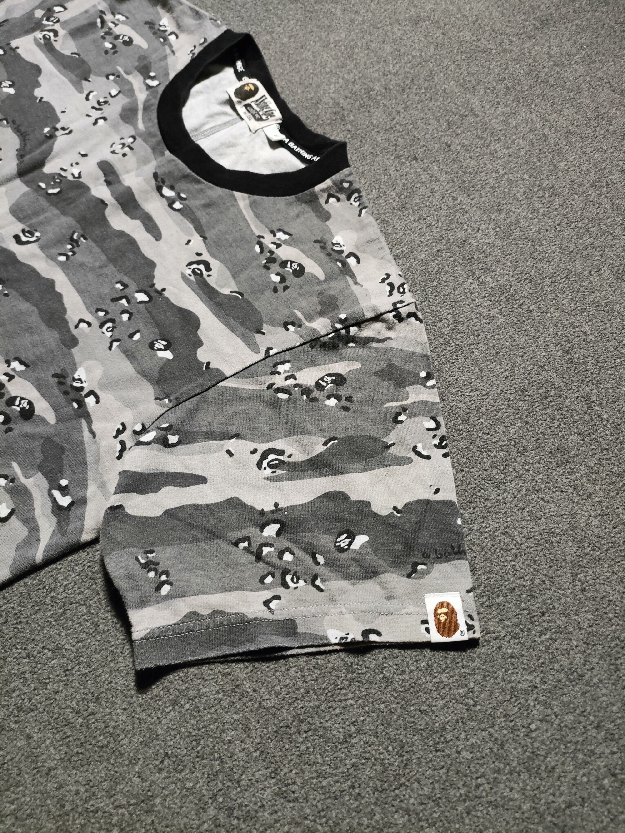 Bape Rare A Bathing Ape T-shirt Japanese brand camo tee Size US S / EU 44-46 / 1 - 3 Thumbnail