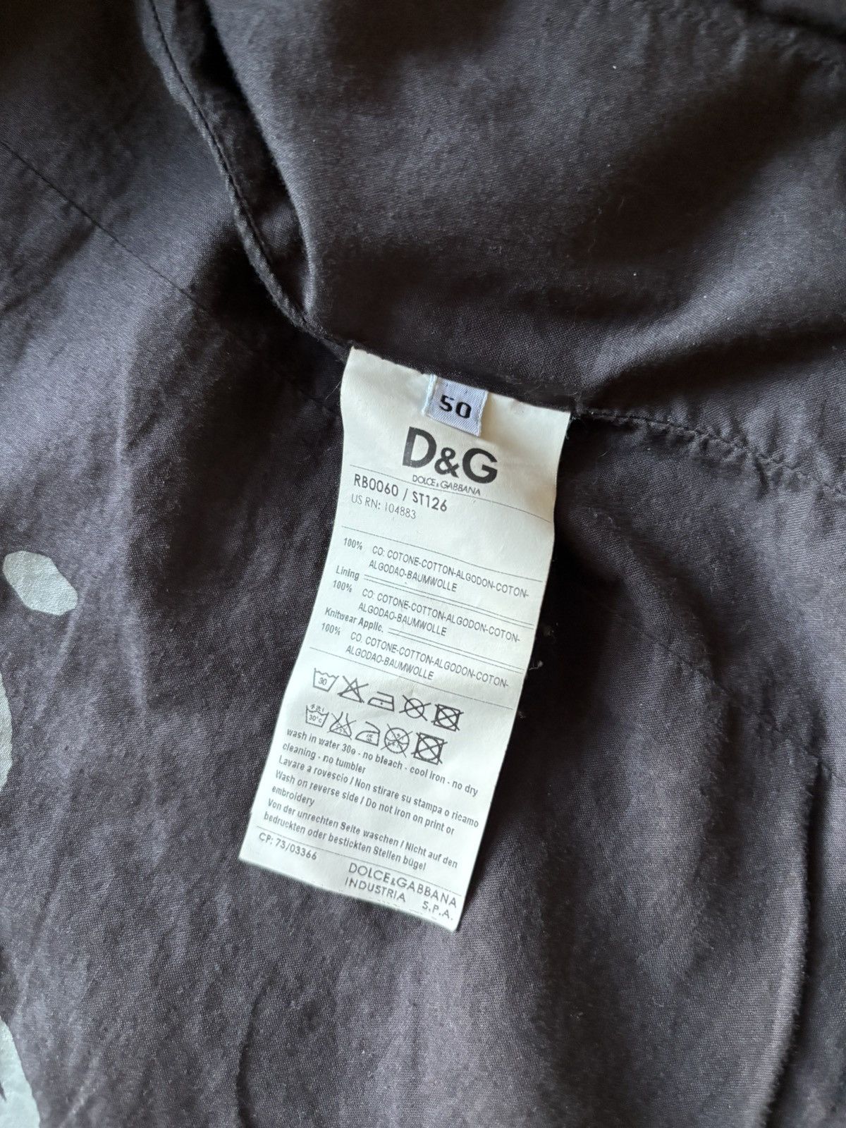 Dolce & Gabbana Dolce Gabbana aw2003 cargo jacket Size US M / EU 48-50 / 2 - 4 Thumbnail