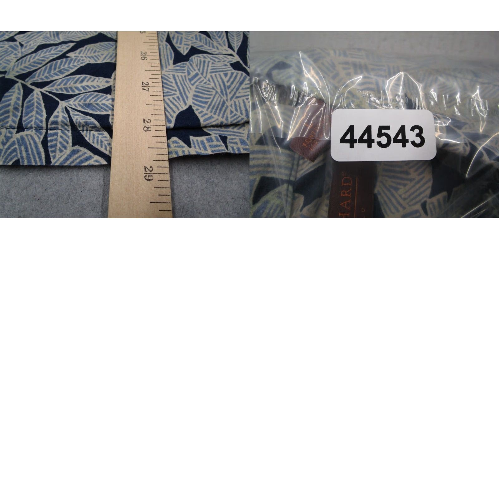 Tori Richard Tori Richard Shirt Mens Large Blue Floral Short Sleeve Button-Up Hawaiian Cotton Lawn USA Size US L / EU 52-54 / 3 - 8 Thumbnail