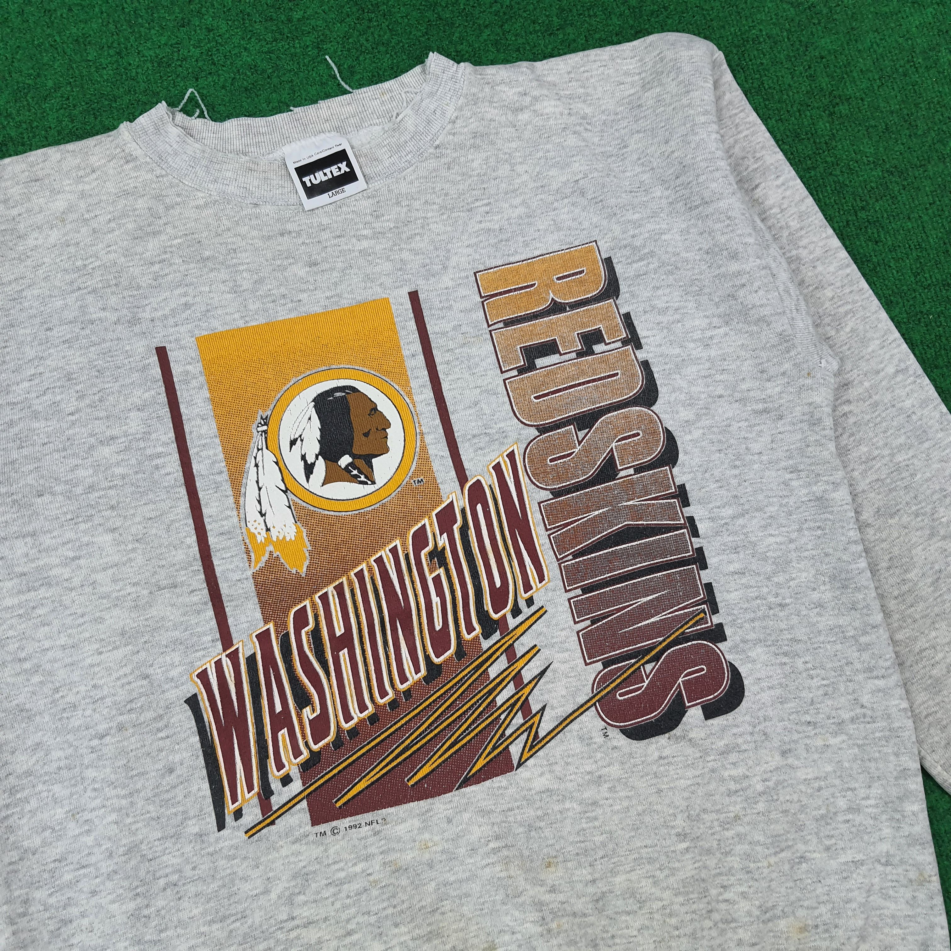 Tultex Vintage Washinton Commanders Redskin NFL Sweatshirt C271N11 Size US M / EU 48-50 / 2 - 2 Thumbnail