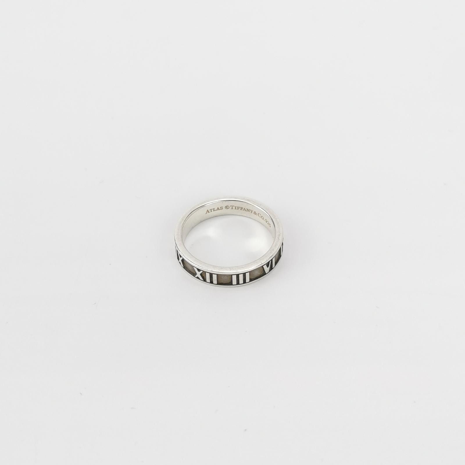 Tiffany & Co. Tiffany & Co. Atlas S925 Roman Numeral Ring Size 14 -z2505 Size ONE SIZE - 2 Thumbnail