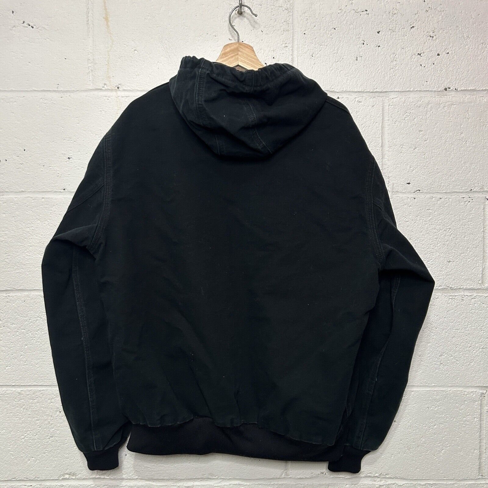 Carhartt Vintage Carhartt Thermal-Lined Hooded Active Jacket “Black” Size US XL / EU 56 / 4 - 2 Thumbnail