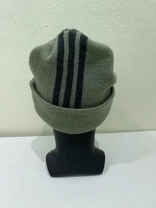 Adidas × Vintage Vintage Adidas Stripe Beanie Hat Size ONE SIZE - 4 Thumbnail