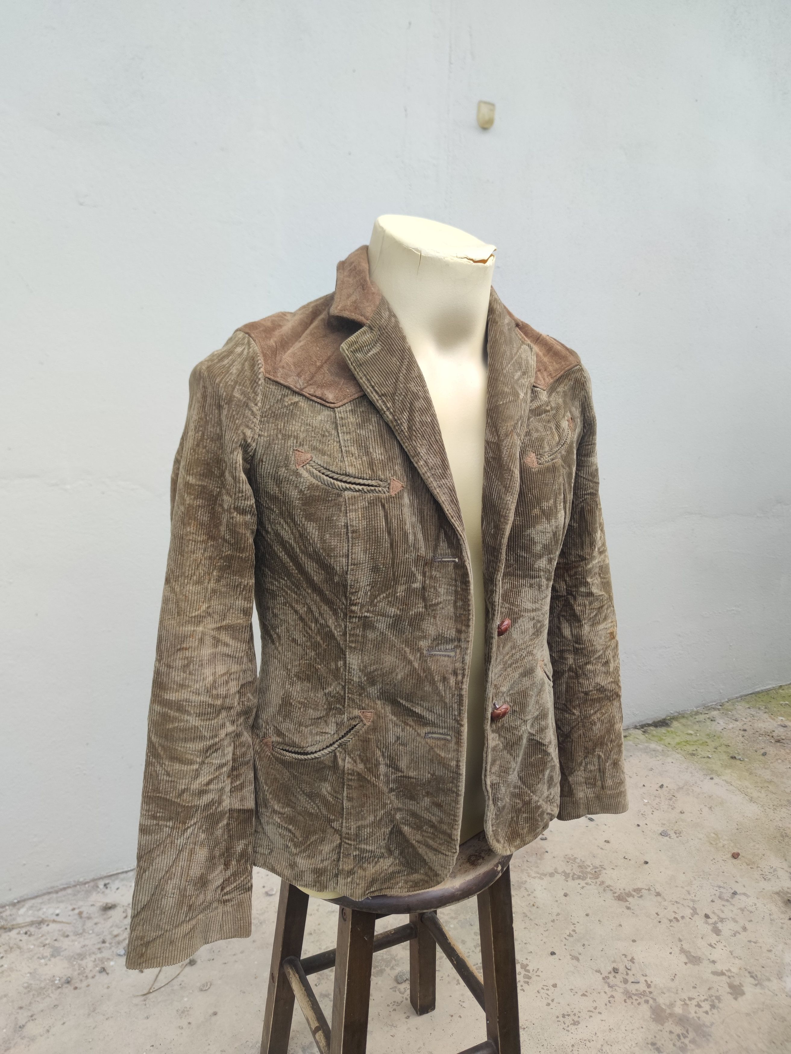 Ralph Lauren Vintage Ralph Lauren Western Corduroy Blazer Size S / US 4 / IT 40 - 11 Thumbnail